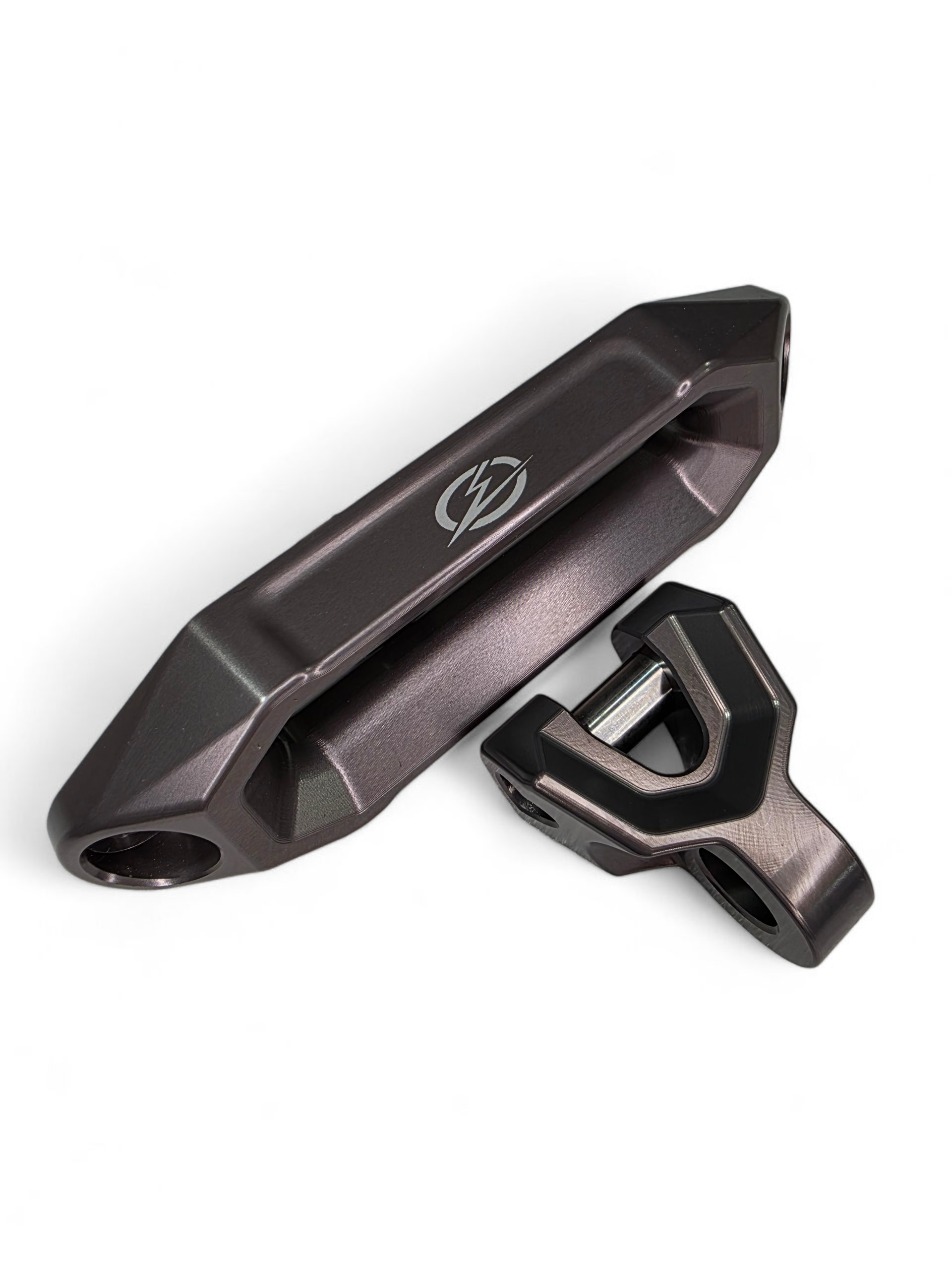 Elektric Offroad Designs UTV Winch Fairlead and Hook (Gunmetal)