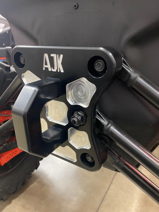 Can-Am X3 Billet Aluminum Radius Rod Plate