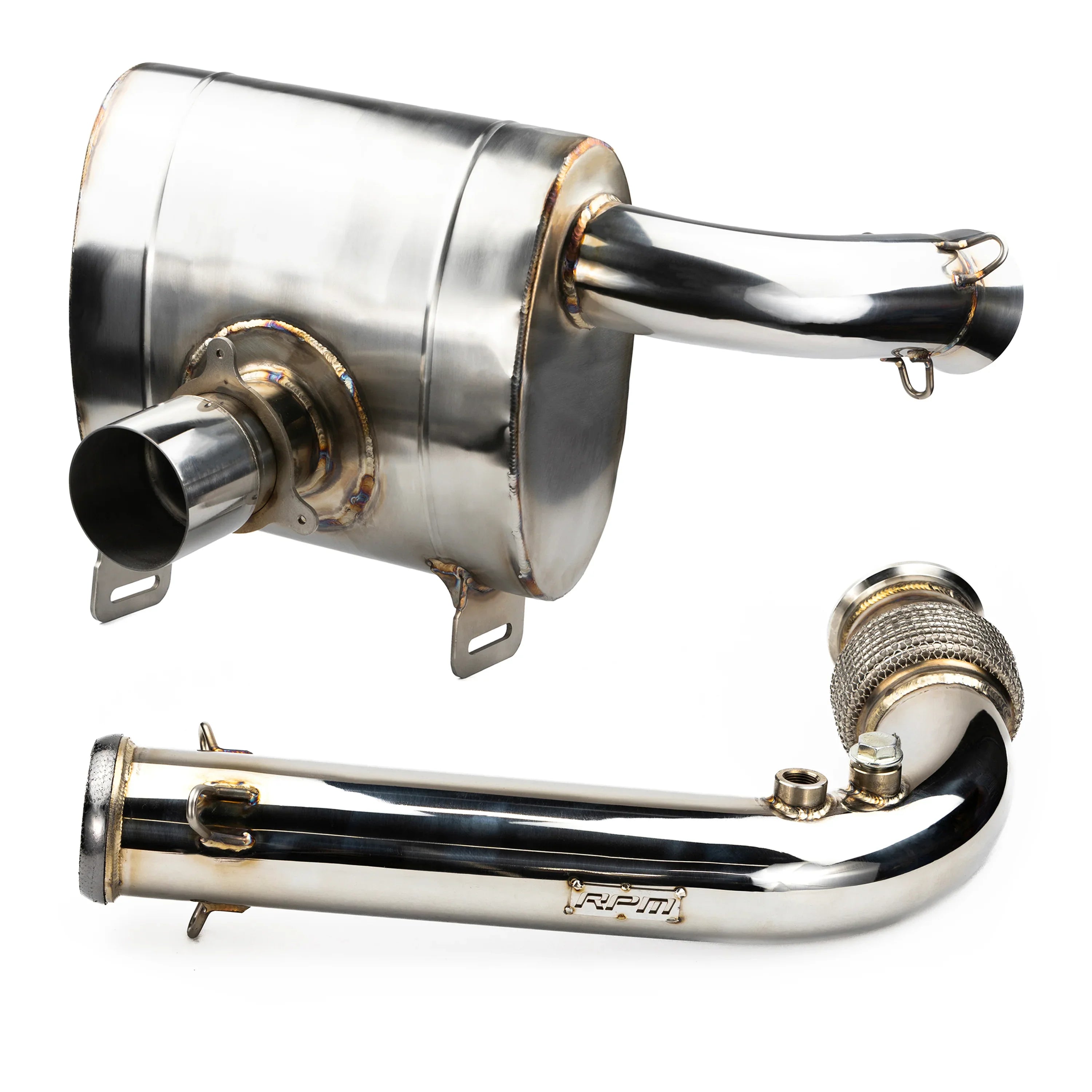 RPM Can-Am Maverick X3 FULL 3" Chambered Q-Series Turbo Back Exhaust System
