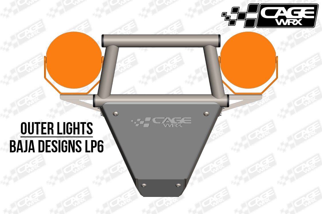 Polaris RZR Turbo S Front Bumper | Assembled