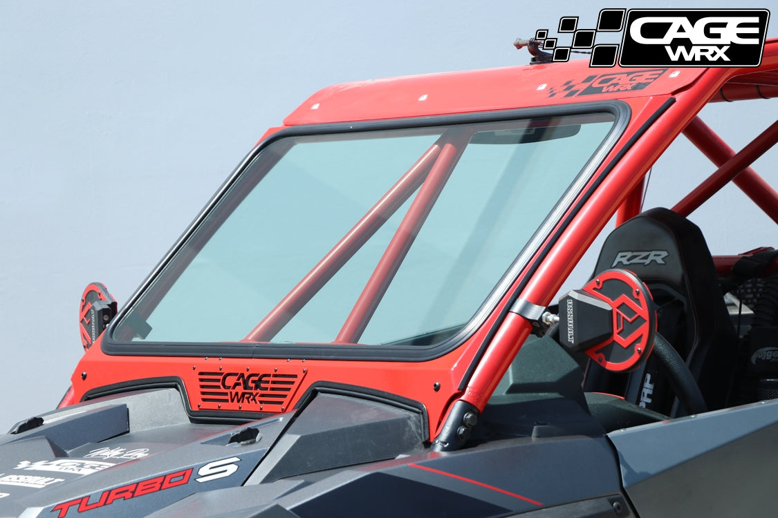 Polaris RZR XP (2019-2023/Turbo S) Glass Windshield | "SUPER SHORTY"