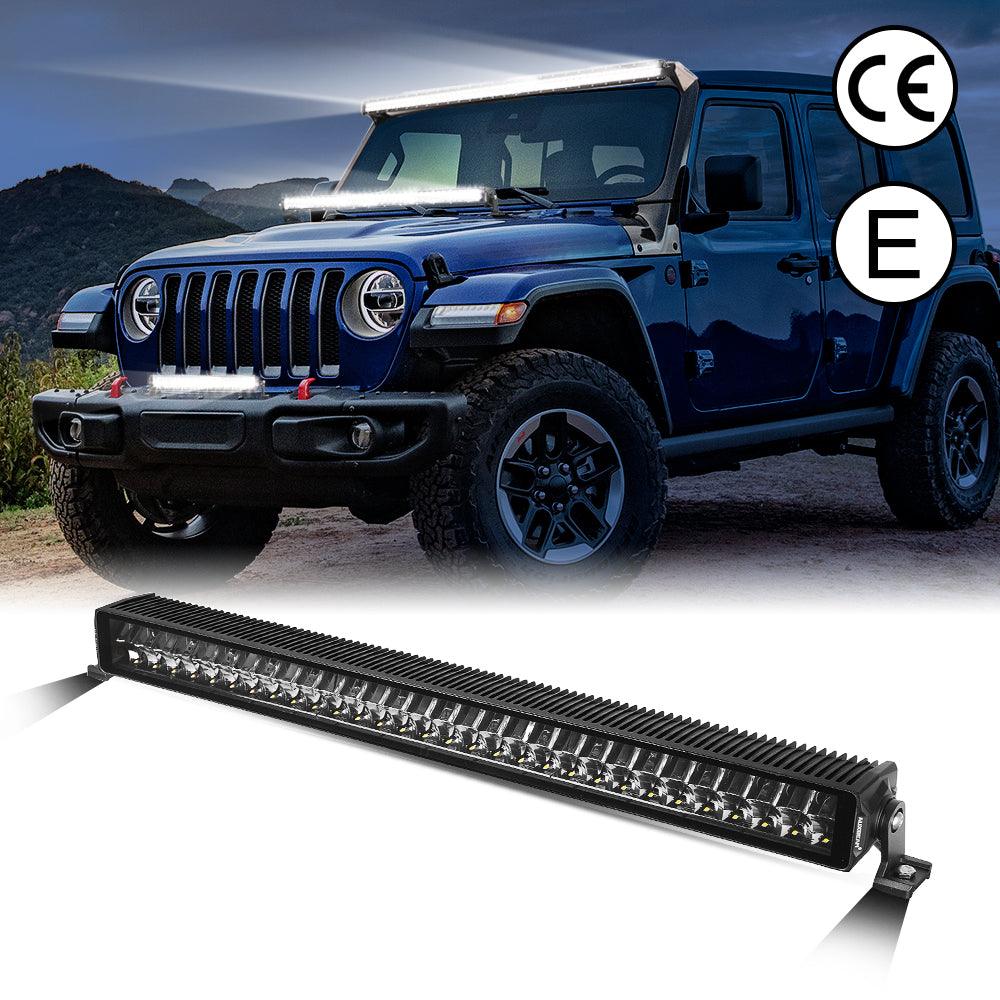 SP-basic Series 12 Inch/22 Inch/32 Inch/42 Inch/52 Inch Double Row Off Road LED Light Bar Without Amber&White DRL