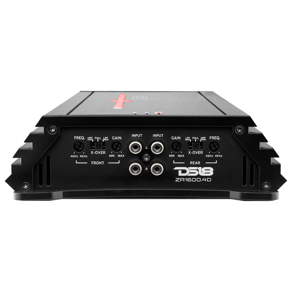 ZR 4-Channel Class D Amplifier 4 x 400 Watts Rms @ 4-ohm