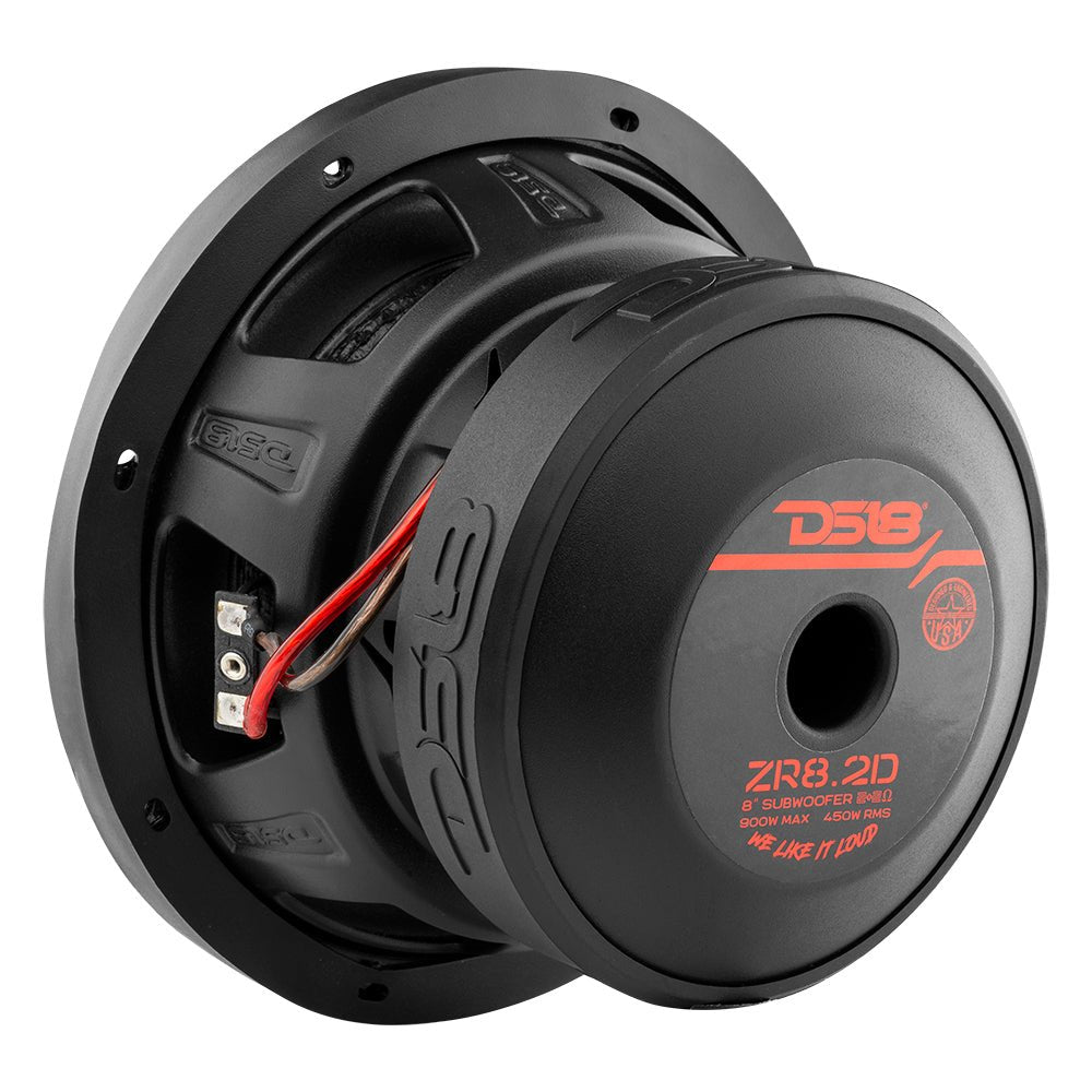 ZR 8" Subwoofer 450 Watts Rms DVC 2-Ohm