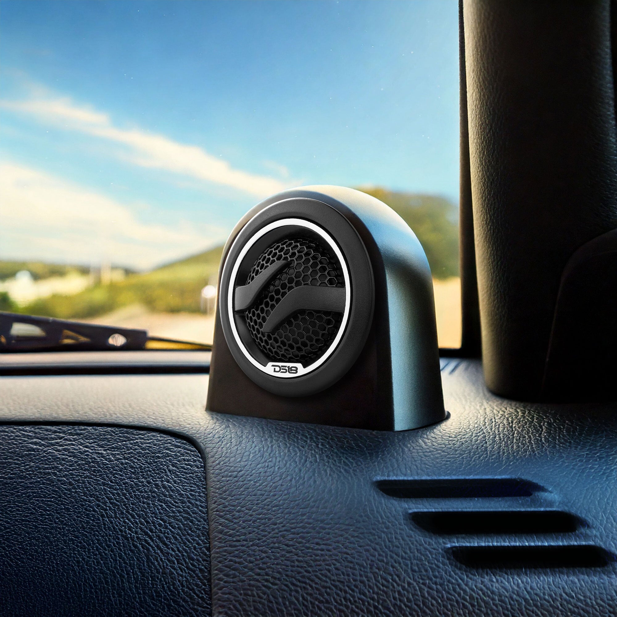 1.7" Dome Neodymium Tweeter 50 Watts 1" Pei 4-Ohm Vc