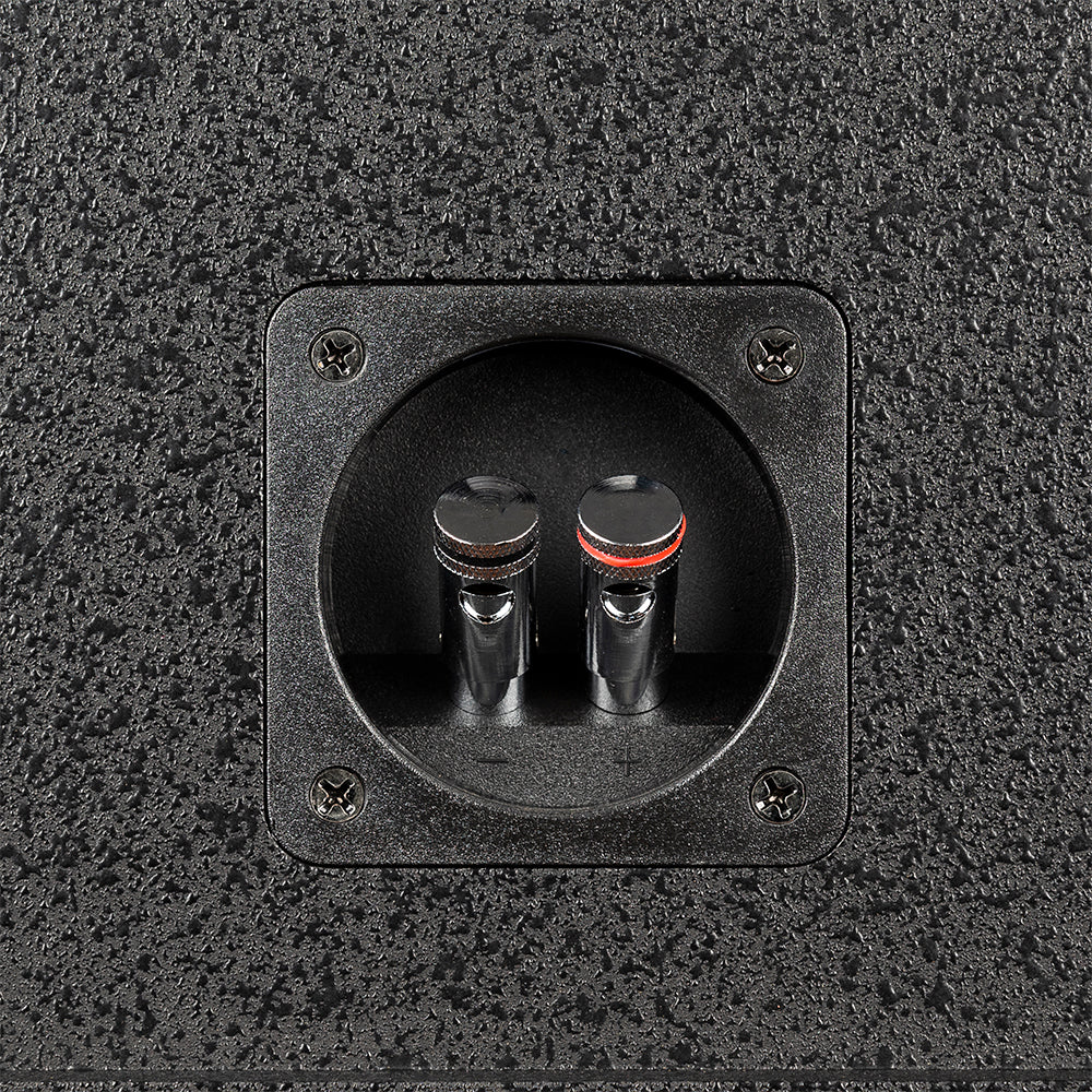 12" Loaded Subwoofer Ported Rugged Armored Enclosure With ZXI12.2D 1000 Watts Rms