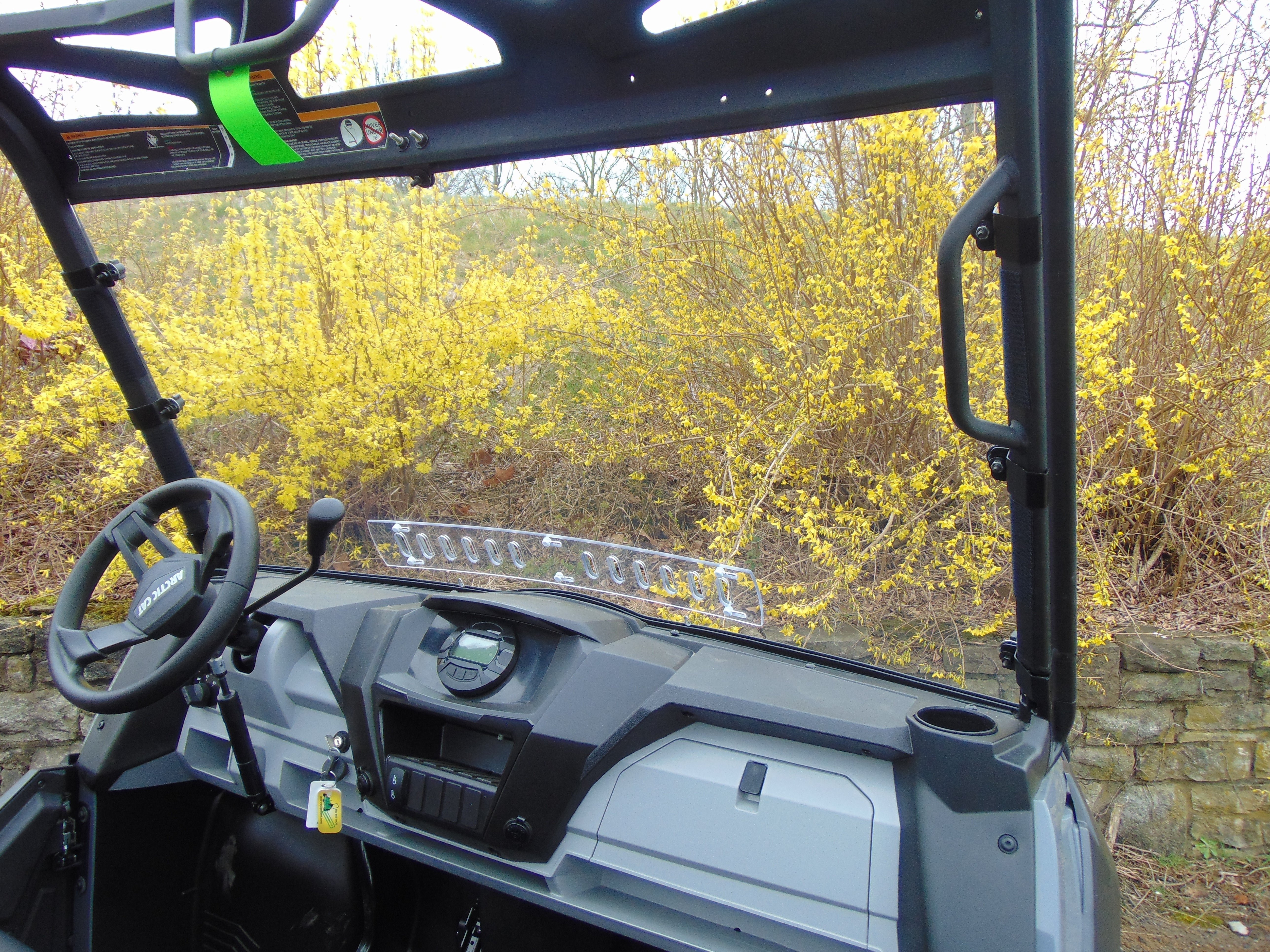 Tracker Off Road 800SX - 1-Piece General-Purpose Windshield