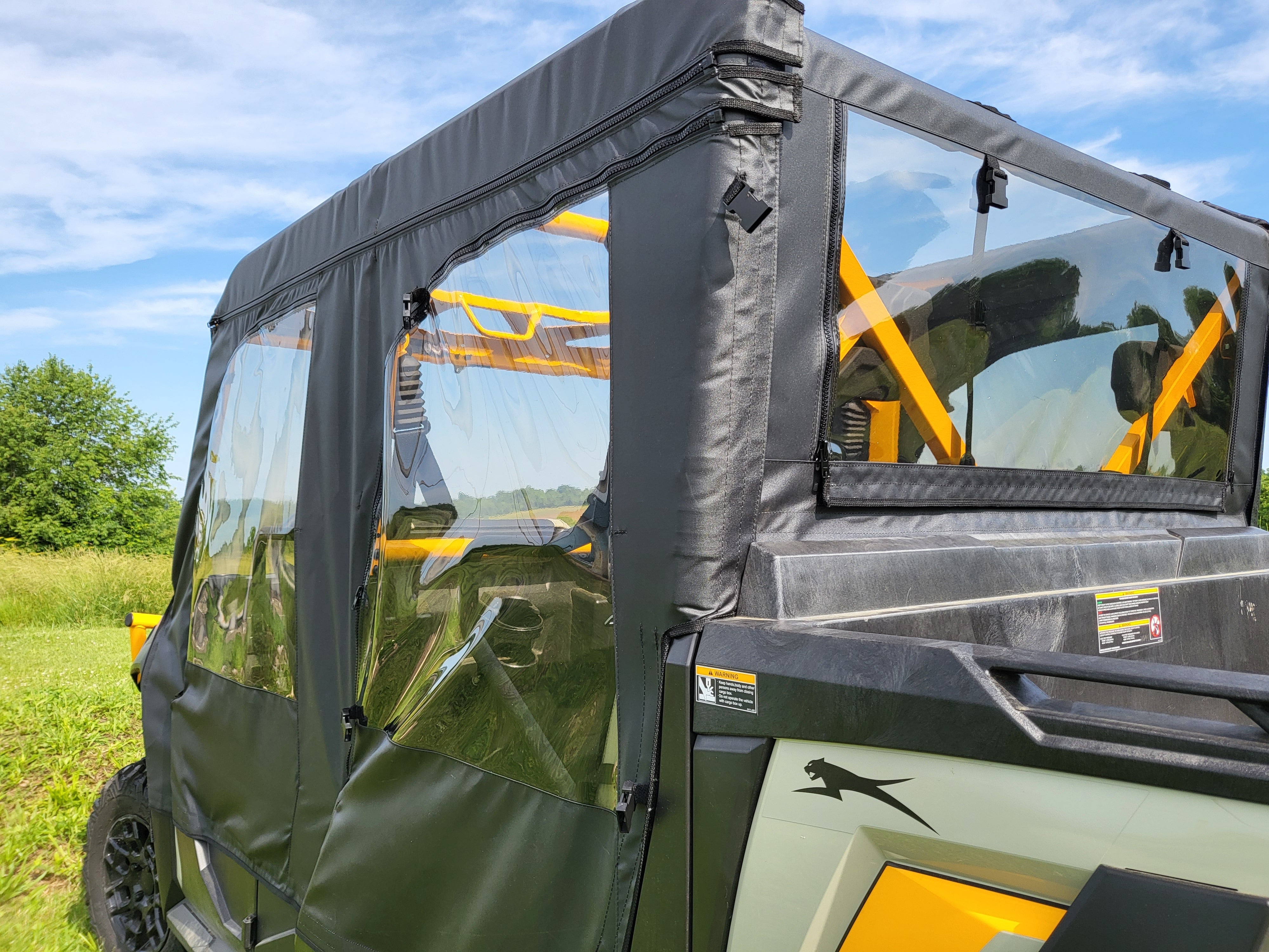 Tracker Off Road 800SX Crew - Door/Rear Window Combo (Upper Doors)