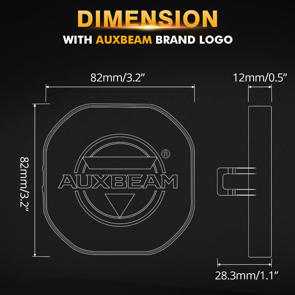 3 Inch LED Driving Light Black Cover Light Shield Cover