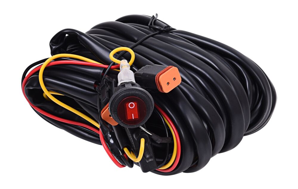 Wiring Harness for Two Backup Lights with 2-Pin Deutsch Connectors - # 63091
