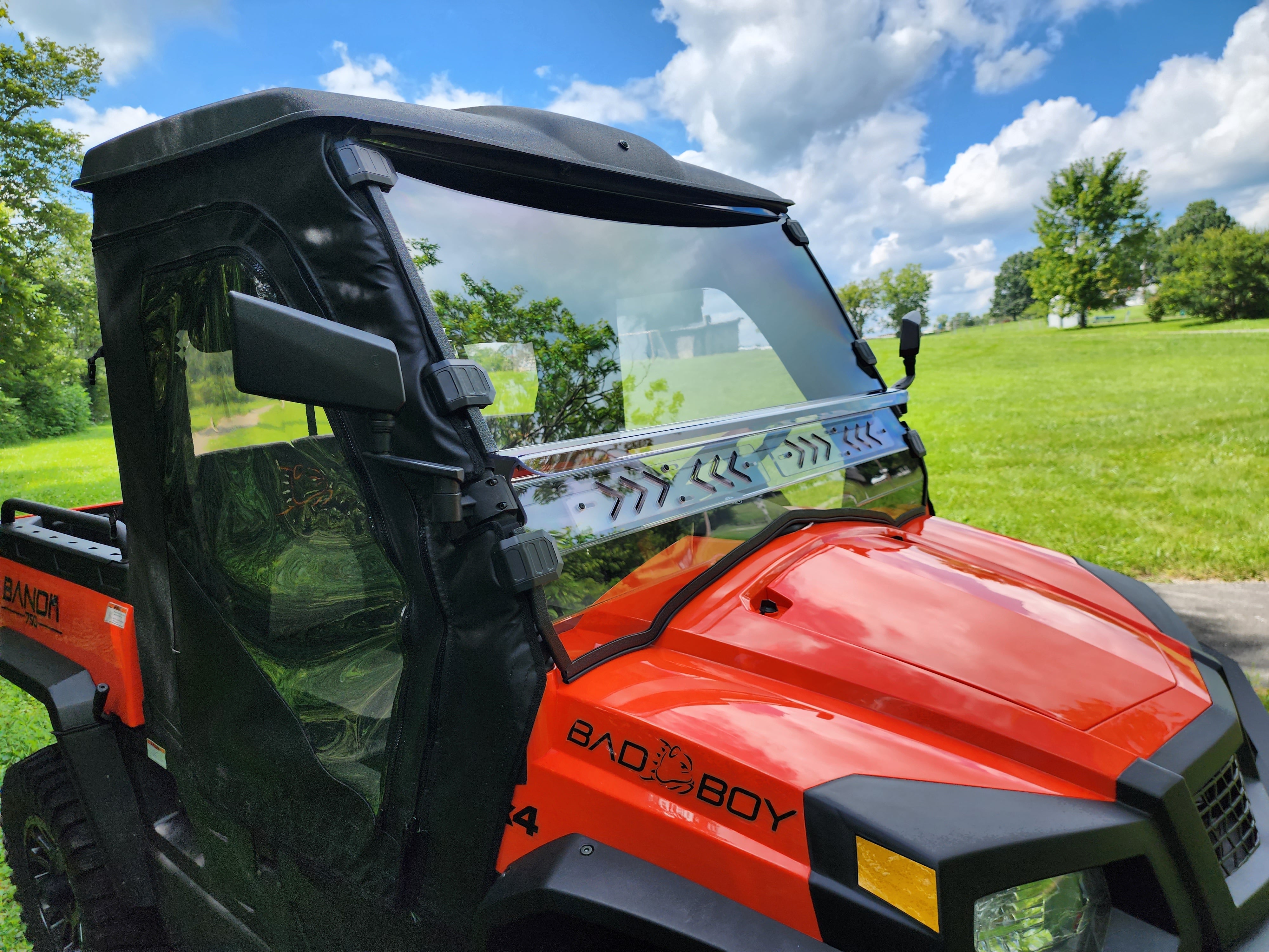 Bad Boy Bandit 550/750 - 2 Pc General-Purpose Windshield