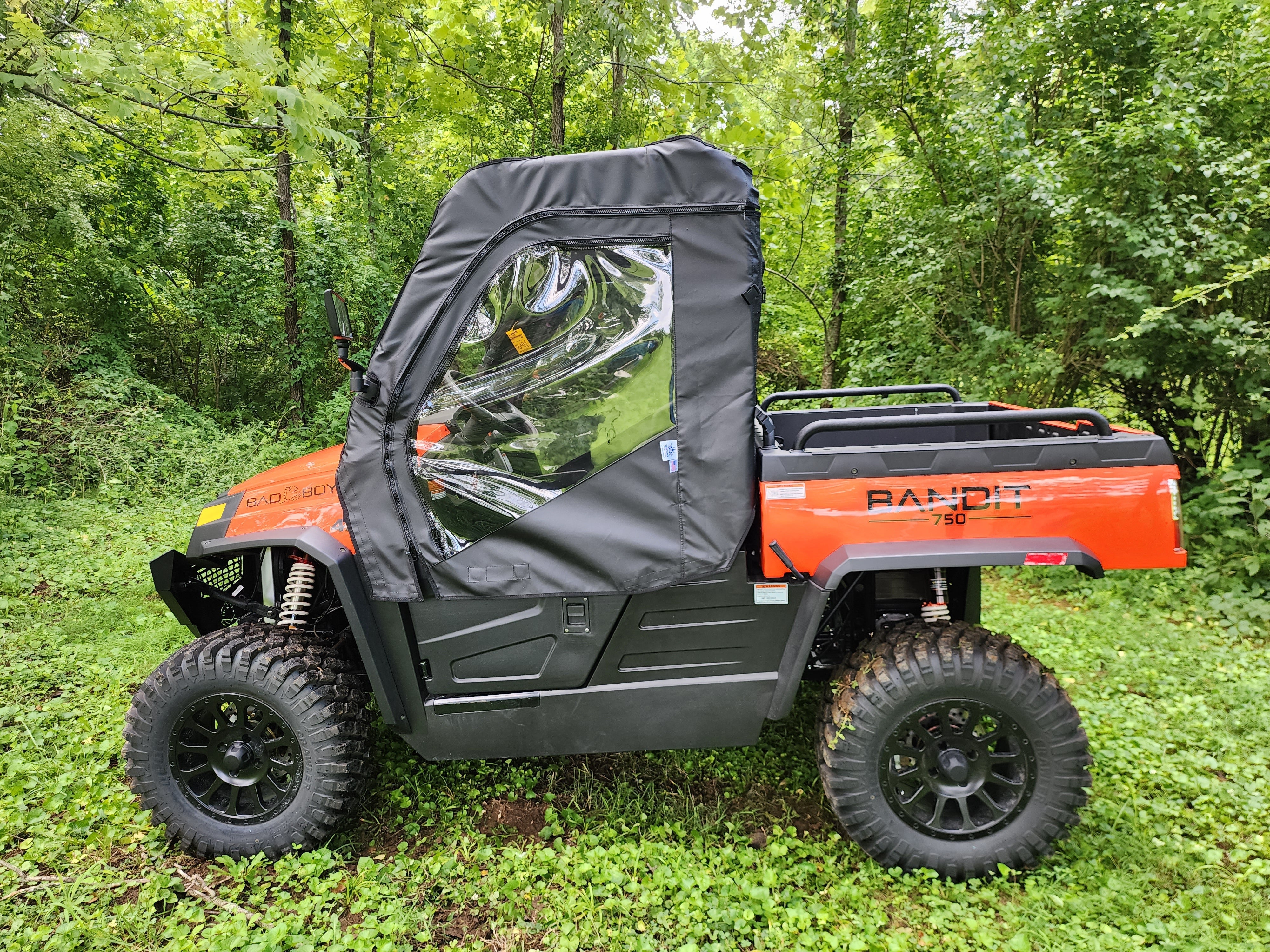 Bad Boy Bandit 550/750 - Full Cab Enclosure for Hard Windshield