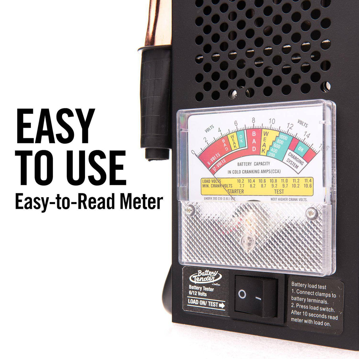 Battery Tender® 12V / 6V Battery Tester
