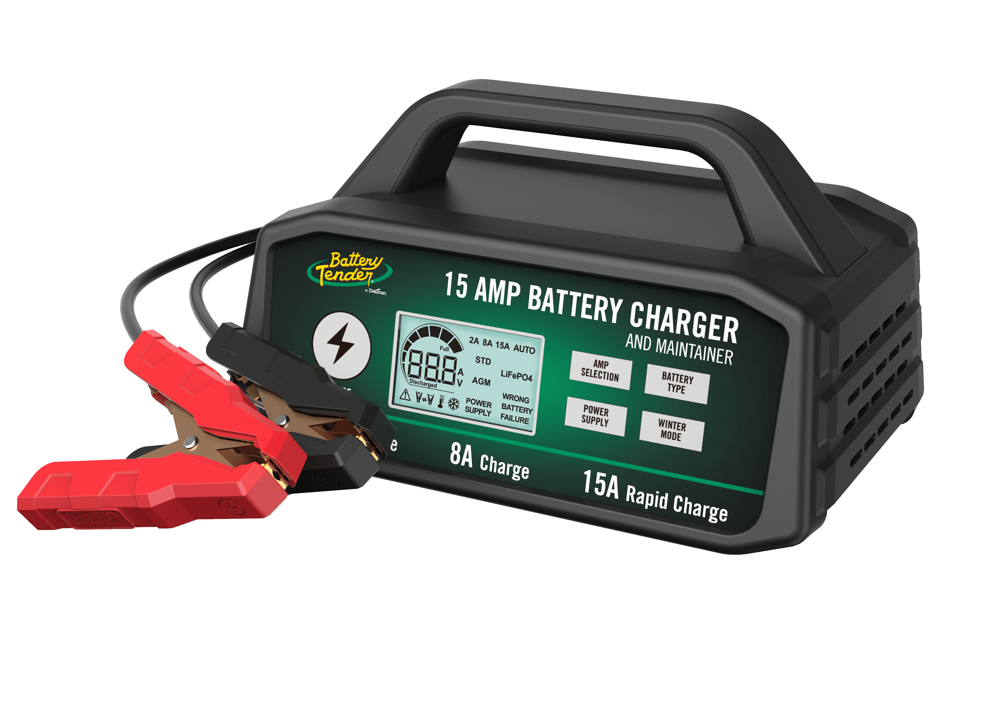 Power Tender® 15/8/2 Amp 12V Battery Charger and Maintainer