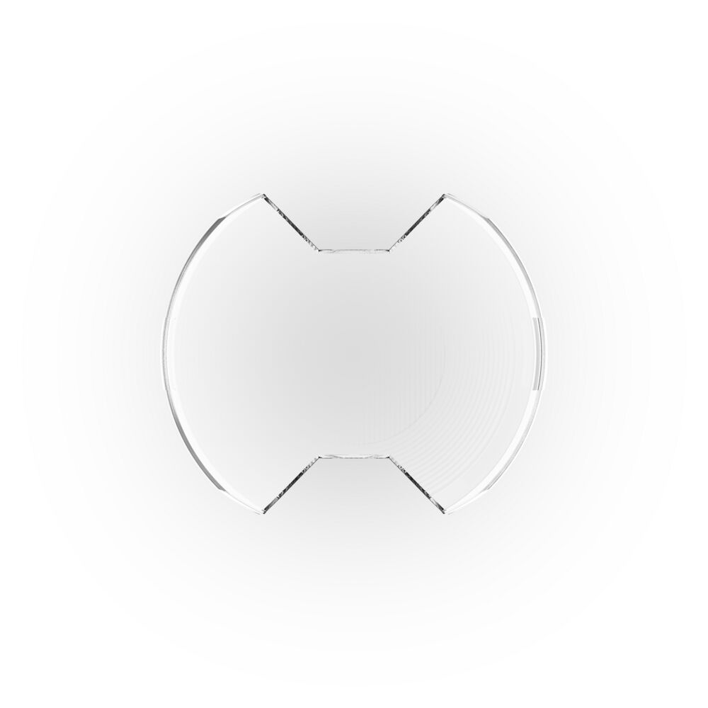 SlimLite® 6" Light Shield - SAE Driving Beam - Clear - # 5120