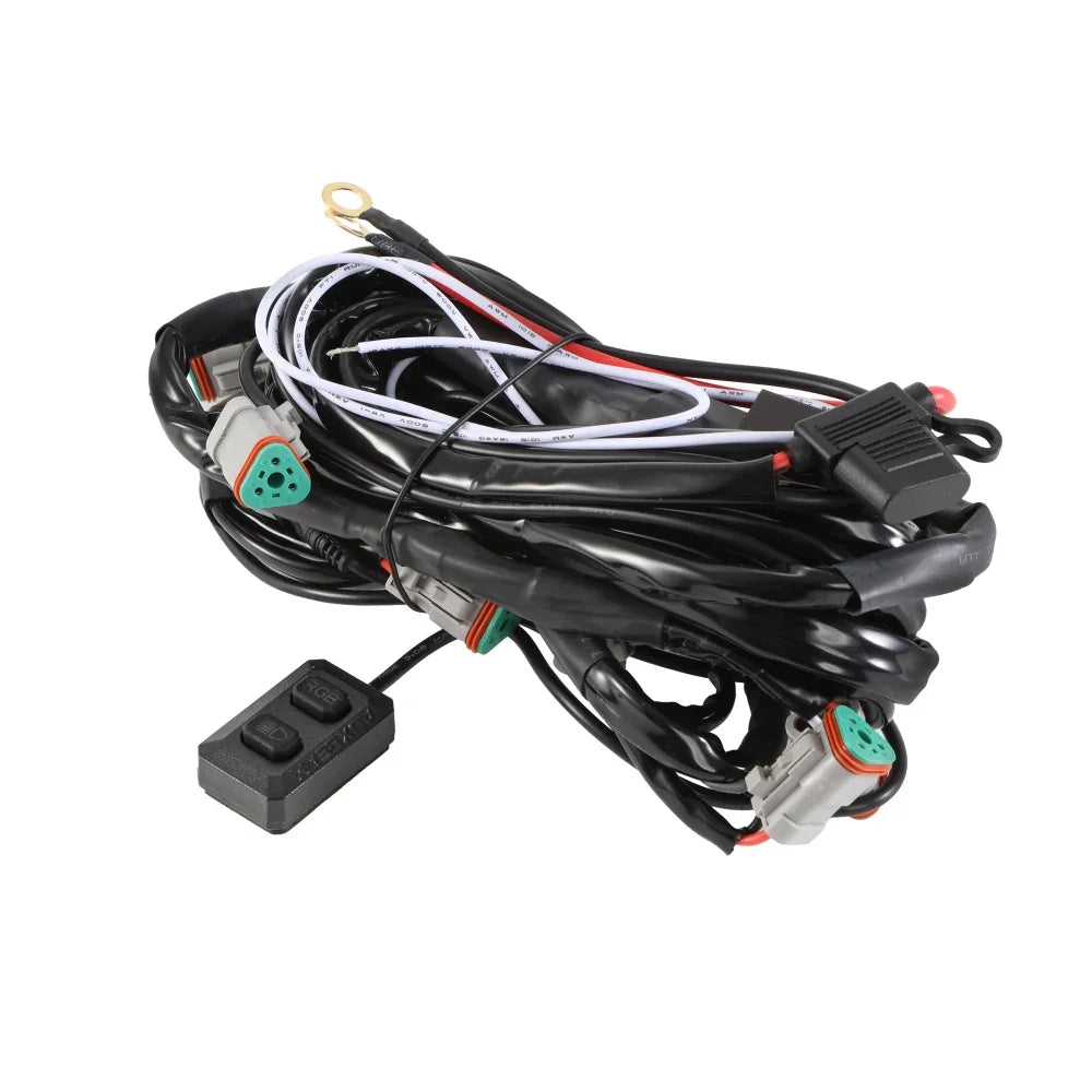 Color Play Series RGB Version 8-LED Pod Light Power Wiring Harness Kit with 3 PIN DT Plug
