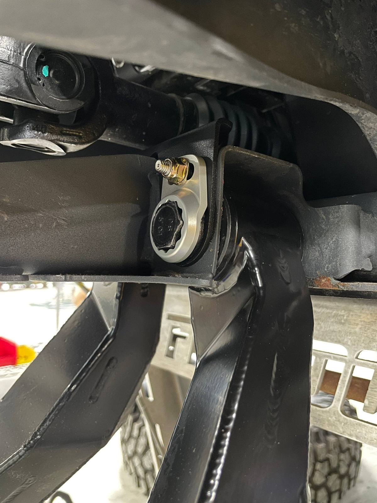 SPL Can-Am Maverick R Lower A-Arm Rear Bolt Retainer Kit