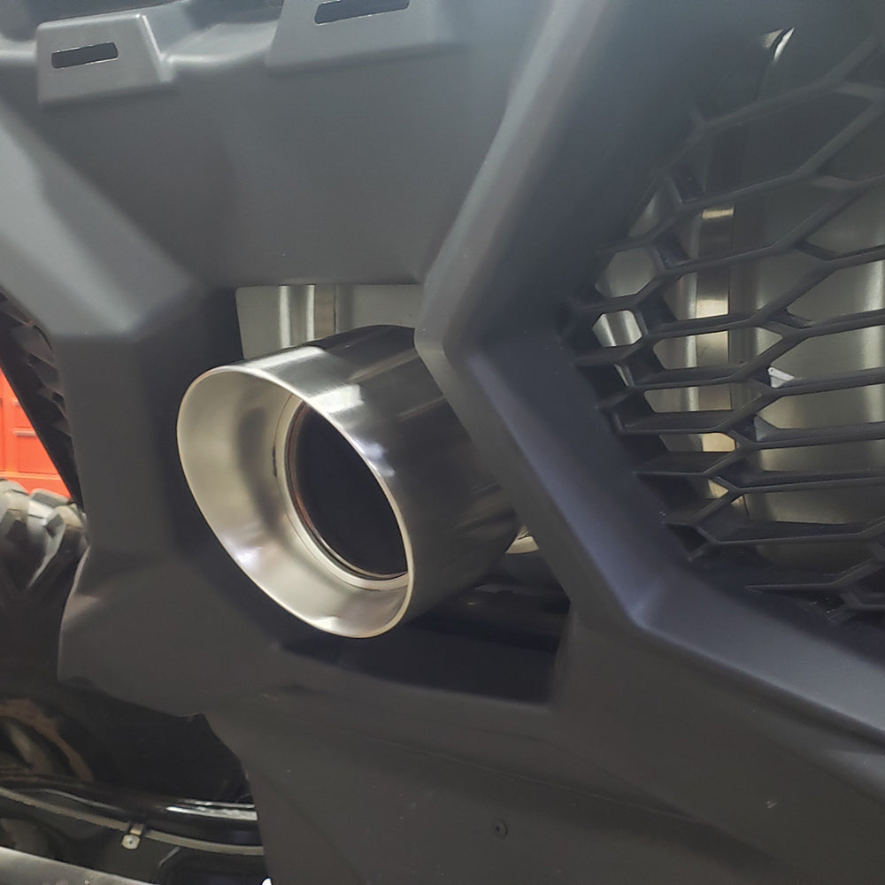 Evolution Powersports - Exhaust - Can Am Maverick X3 "Just The Tip" Exhaust Tip Upgrade