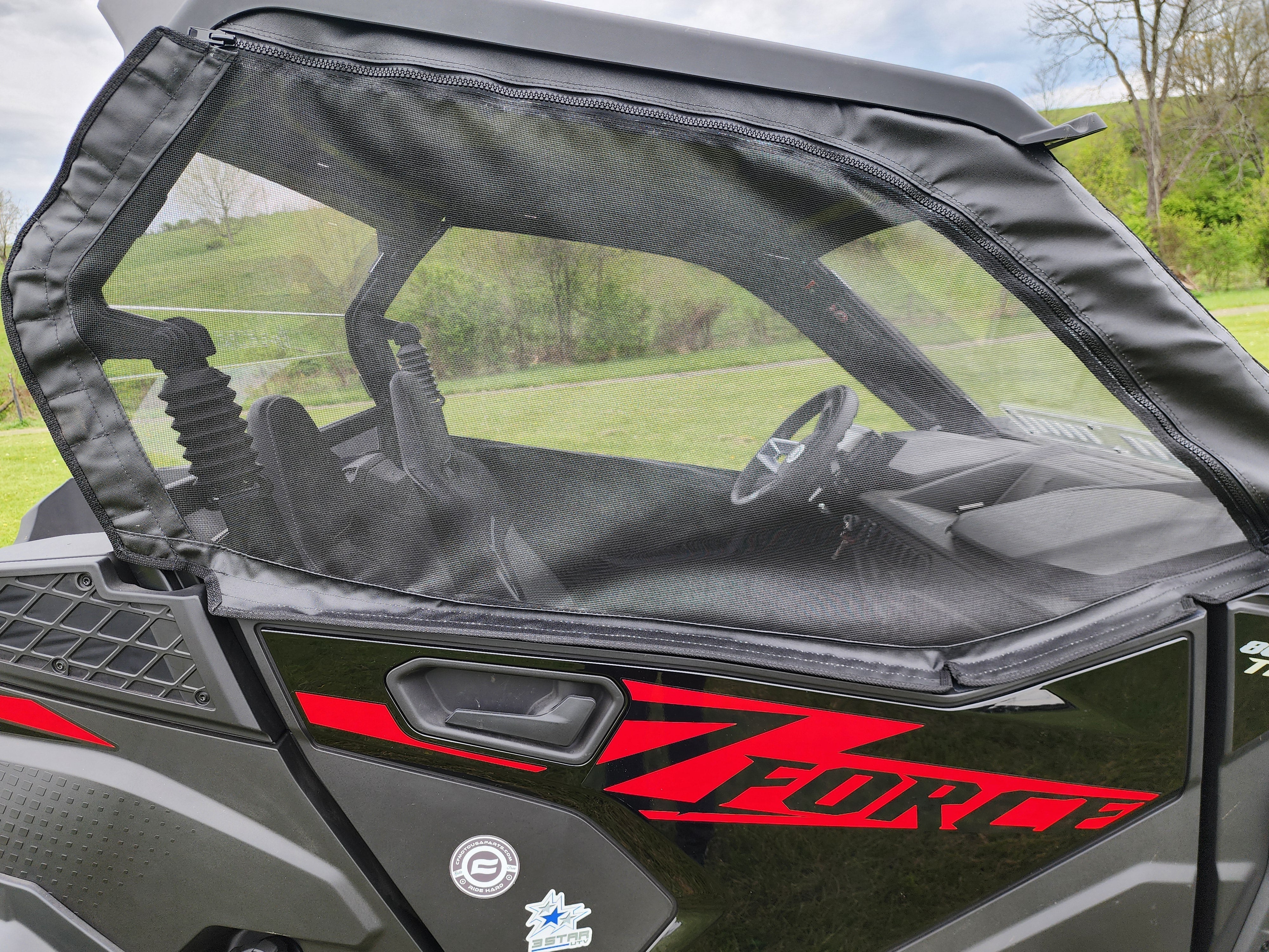 CFMoto ZForce 800 Trail/950 Trail & Sport - Upper Doors with Mesh Windows