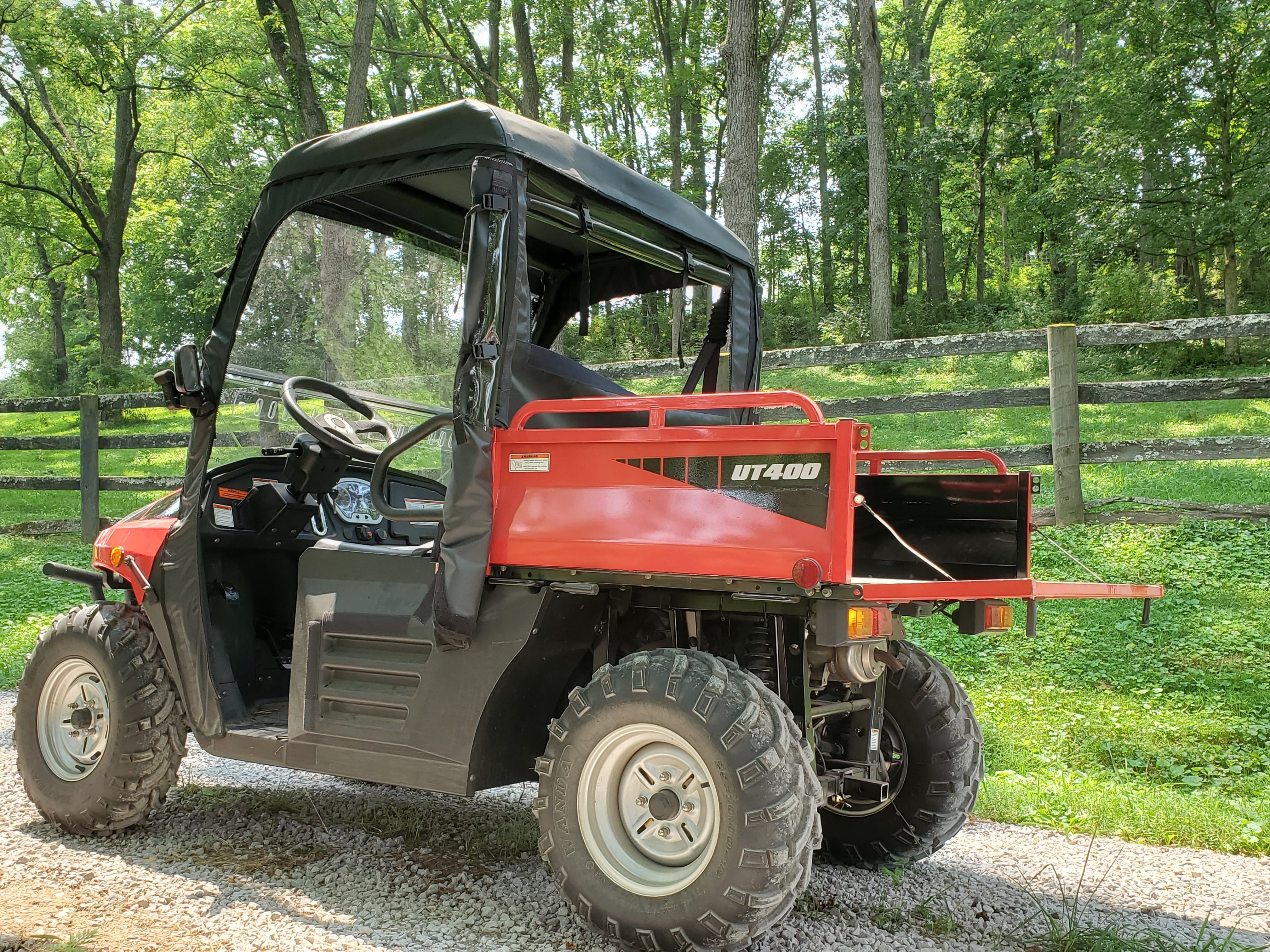 Coleman UT400/HiSun HS 400 - Soft Back Panel