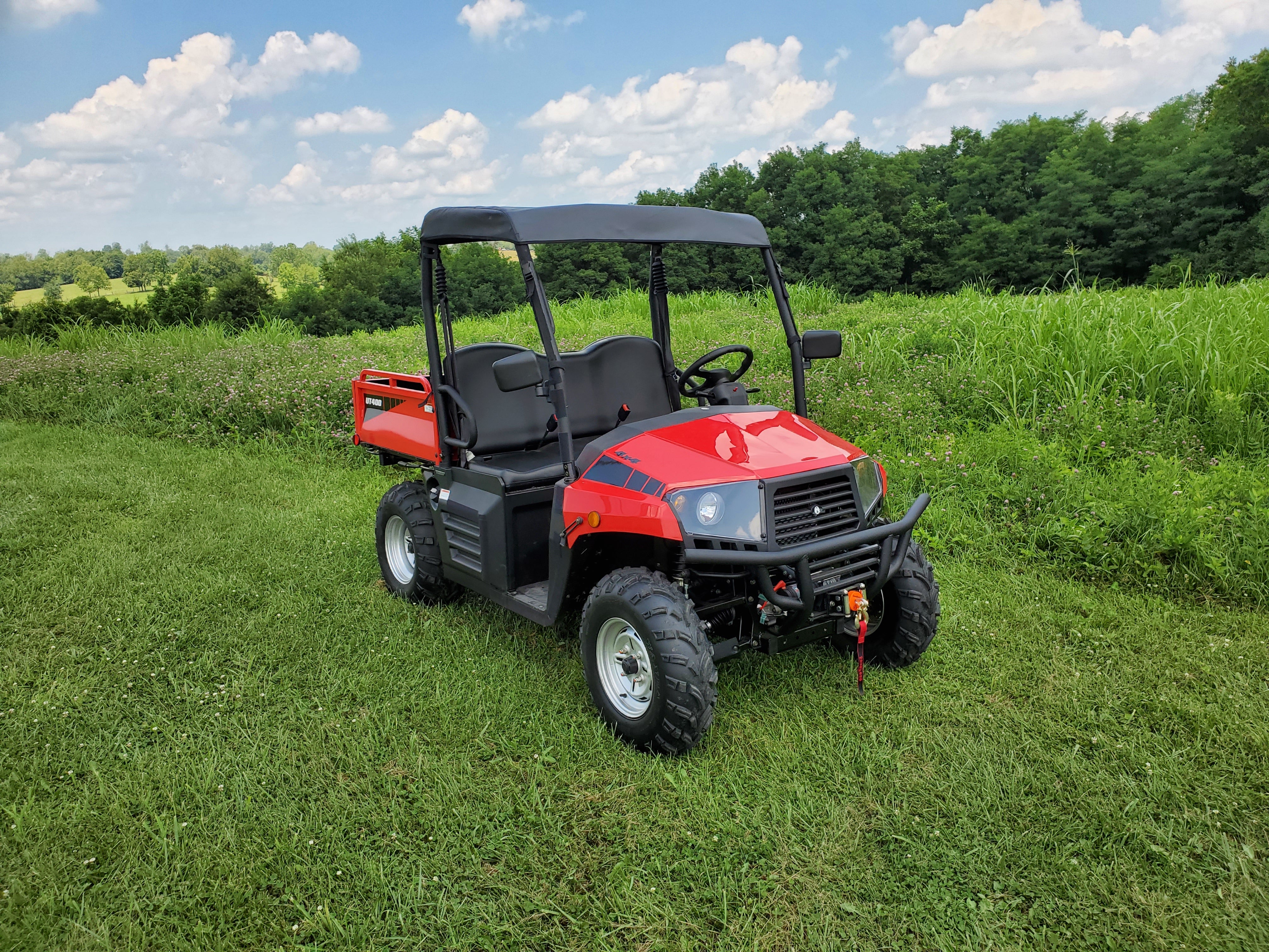 Coleman UT400/HiSun HS 400 - Soft Top for Hard Windshield