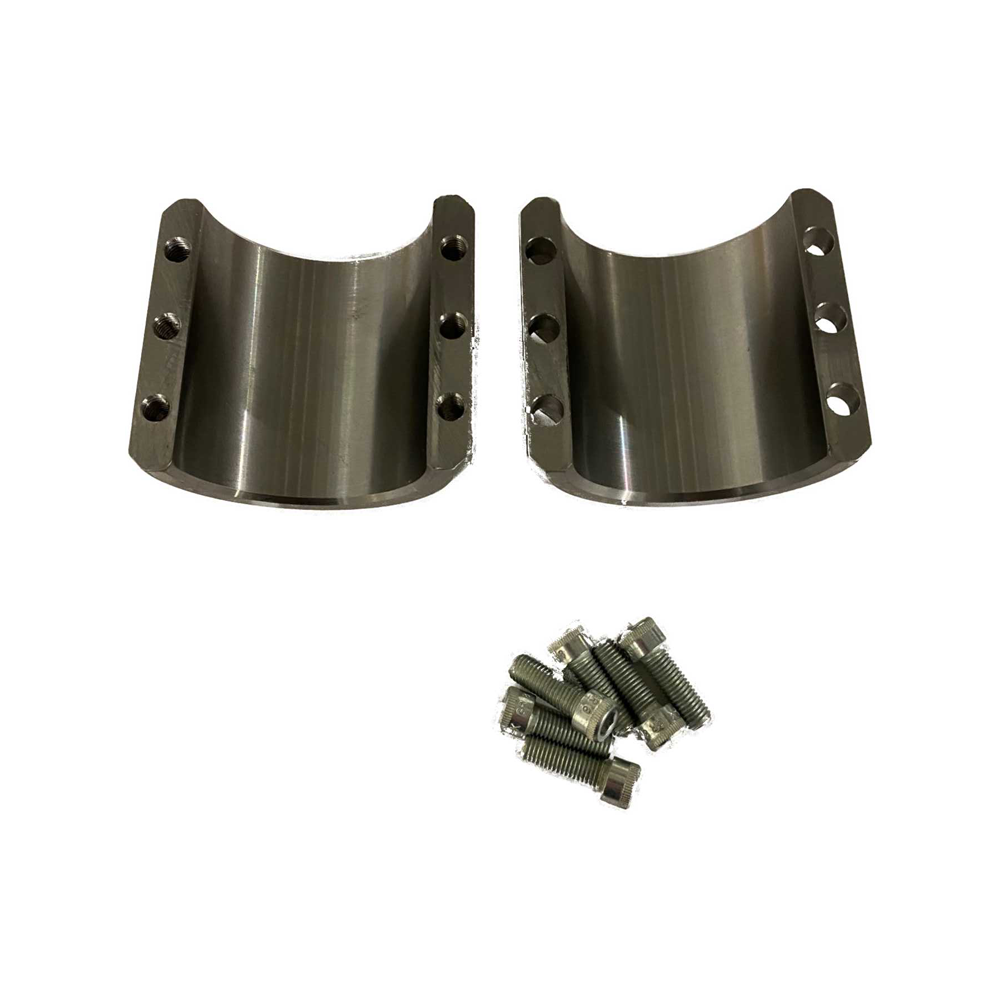 OD Tube Clamps / 6 bolt coupler