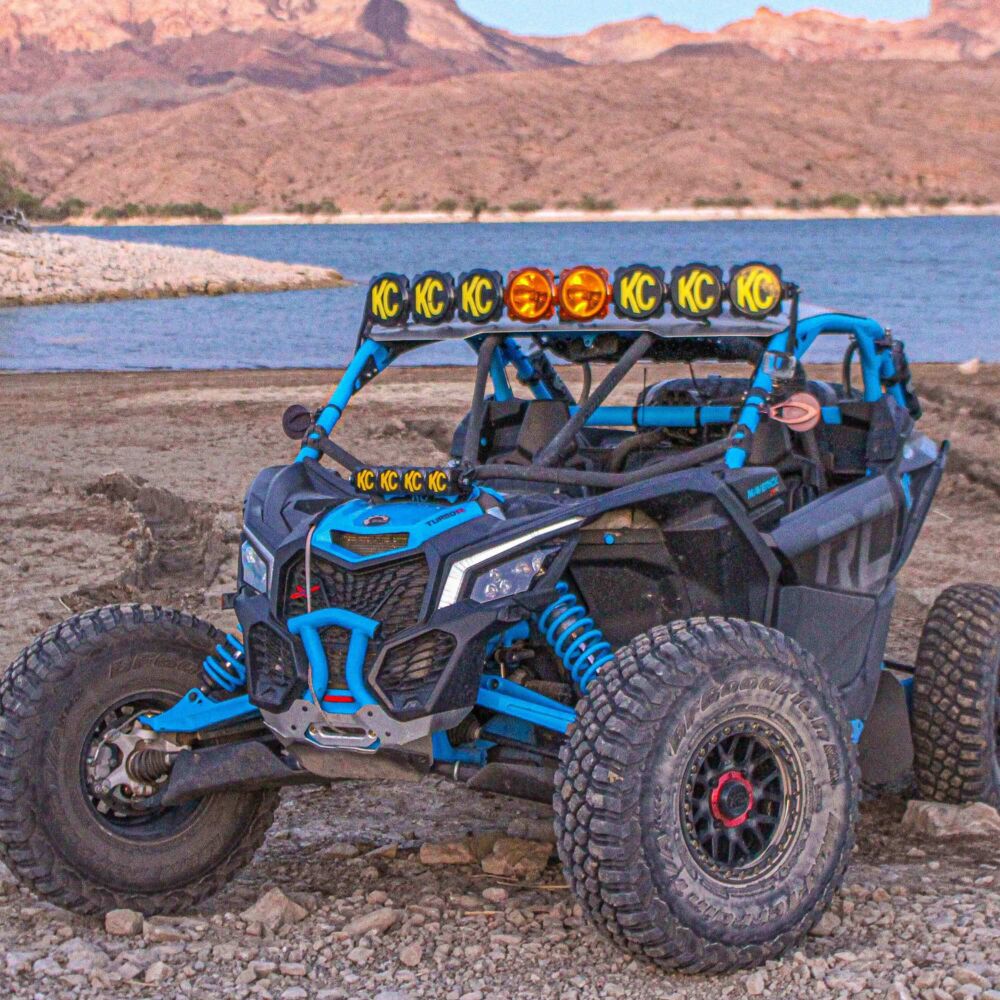 Light Bar Mount for 10" FLEX ERA® LED Light Bar - Shock Tower - 2017-2024 Can-Am Maverick X3 - # 73441