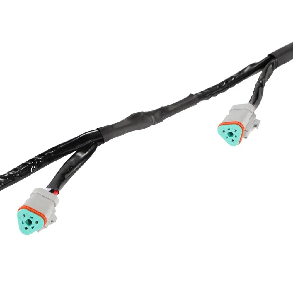 8-LED Pod Light Power Wiring Harness Kit with 3 PIN DT Plug