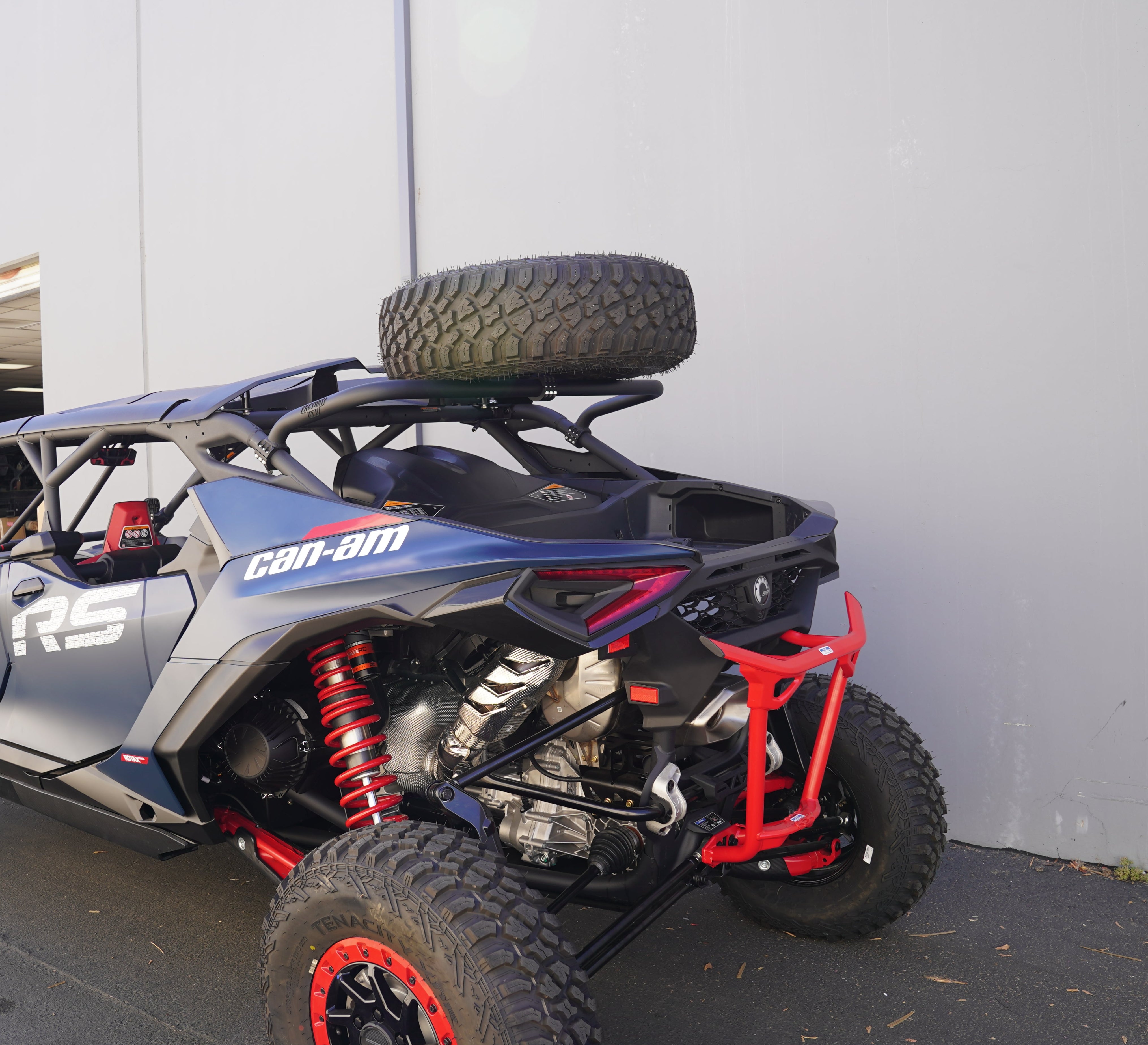 Can-Am Maverick R Mid-Height Dual Clamp Spare Tire Mount