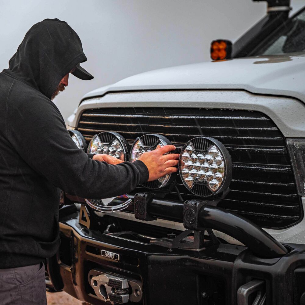 SlimLite® 8" LED - Light Shield - Clear - # 5207