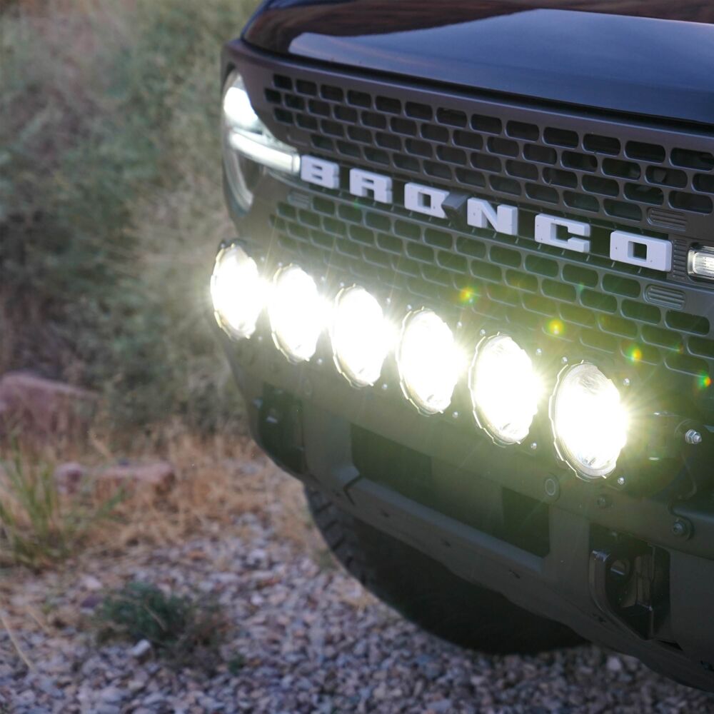 Gravity® LED Pro6 - 39" Light Bar Kit - for 21+ Ford Bronco Front Bumper - # 91341