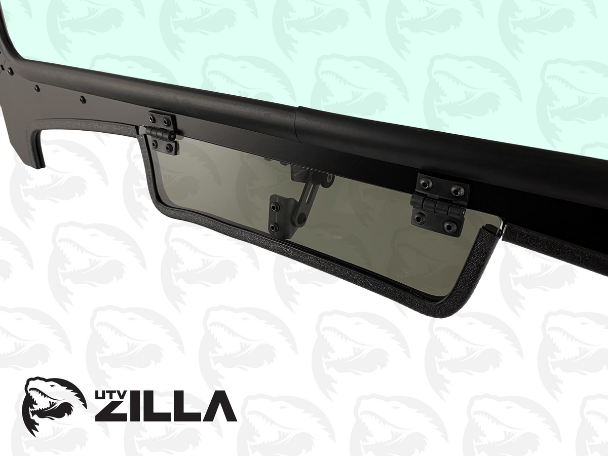 Vented Glass Windshield for Polaris RZR Trail with wiper