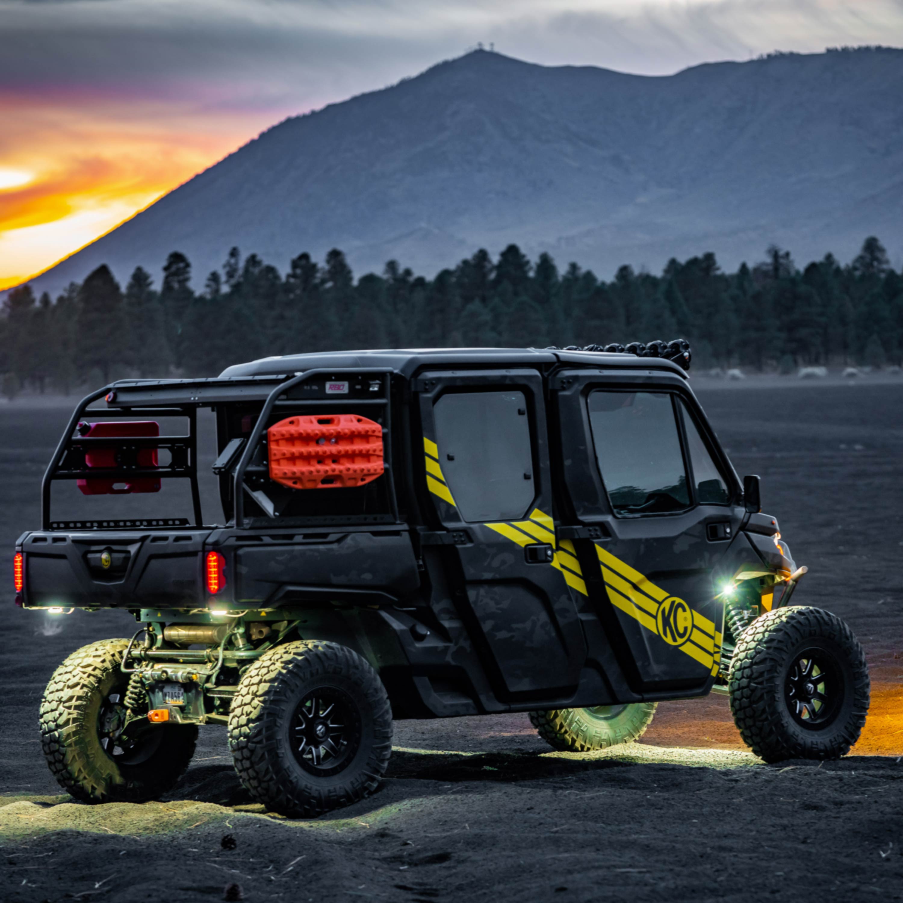 Two-Light Add-On Cyclone V2 Kit - Clear - 2.5 Meters Long - #6331