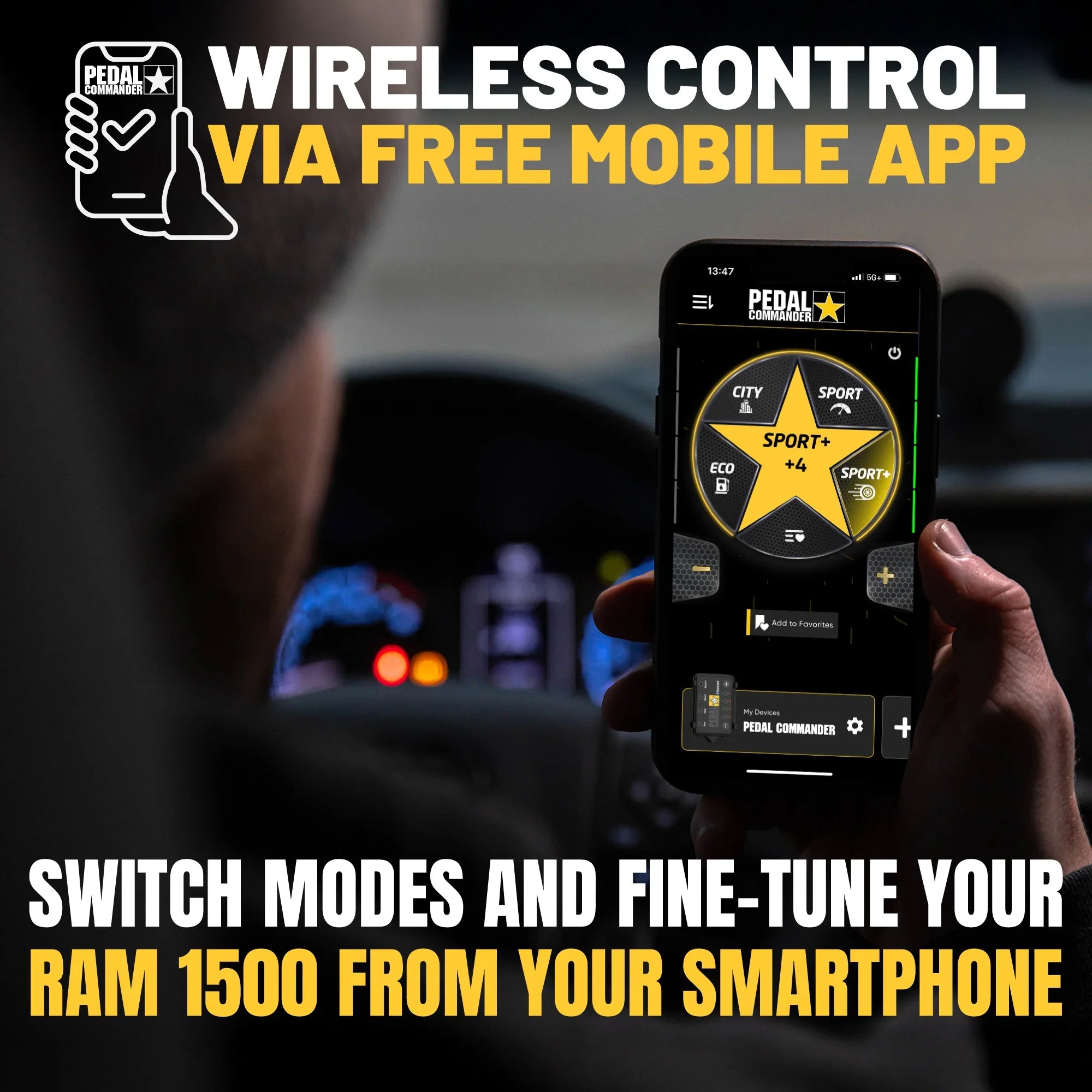 Pedal Commander for RAM 1500