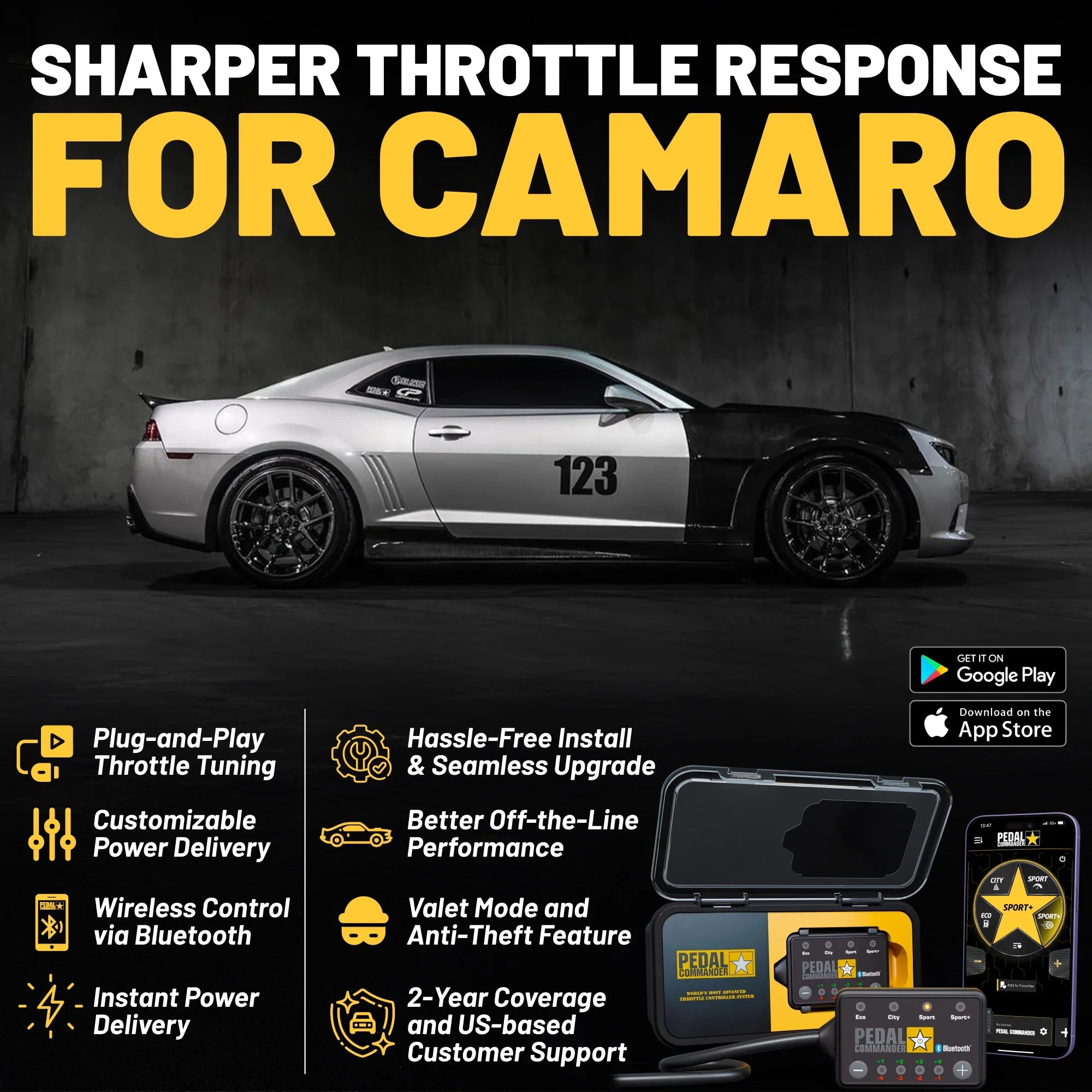 Pedal Commander for Chevrolet Camaro