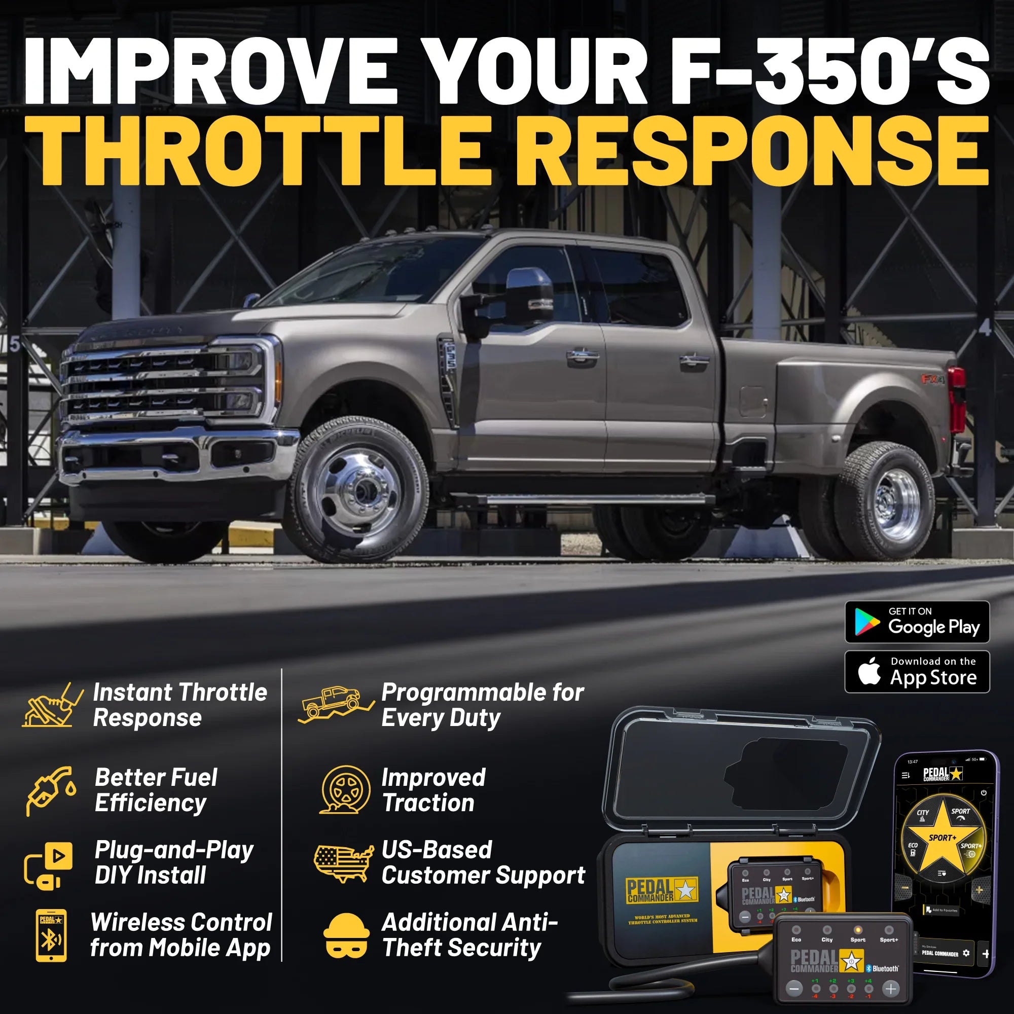 Pedal Commander for Ford F350