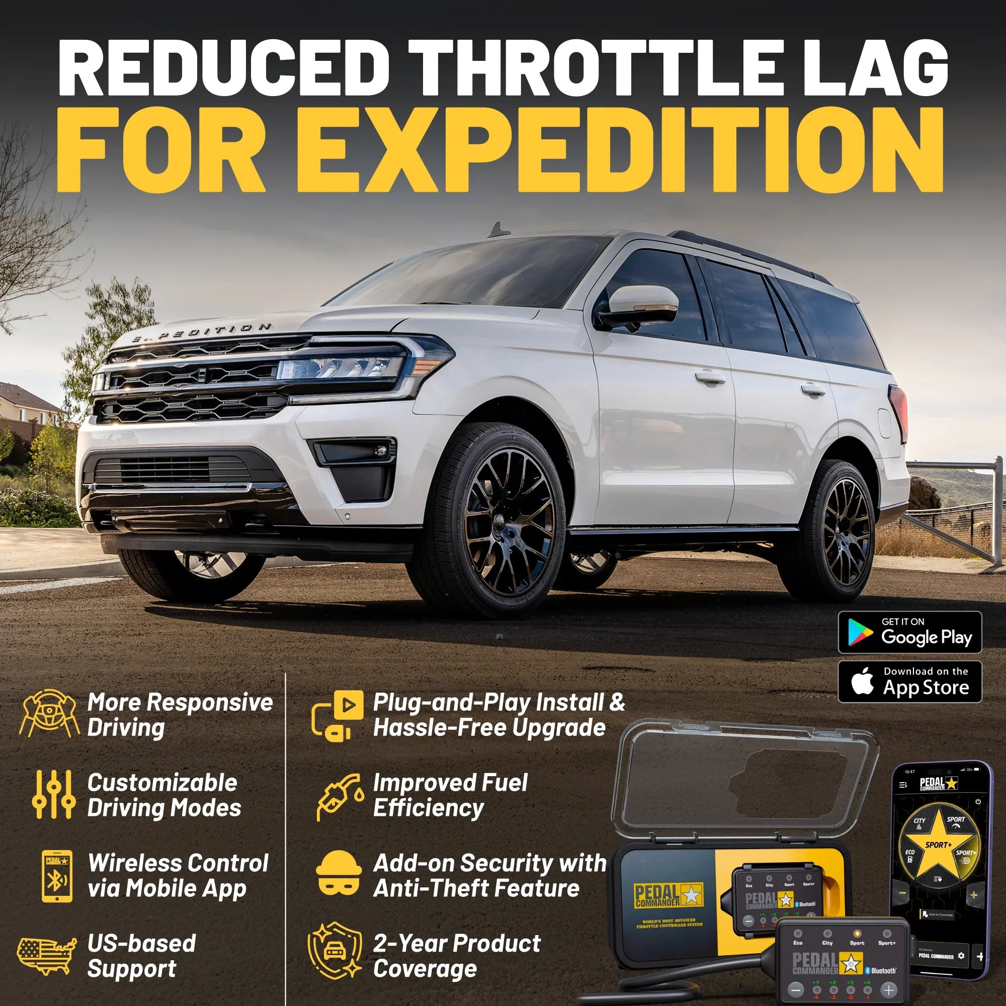 Pedal Commander for Ford Expedition