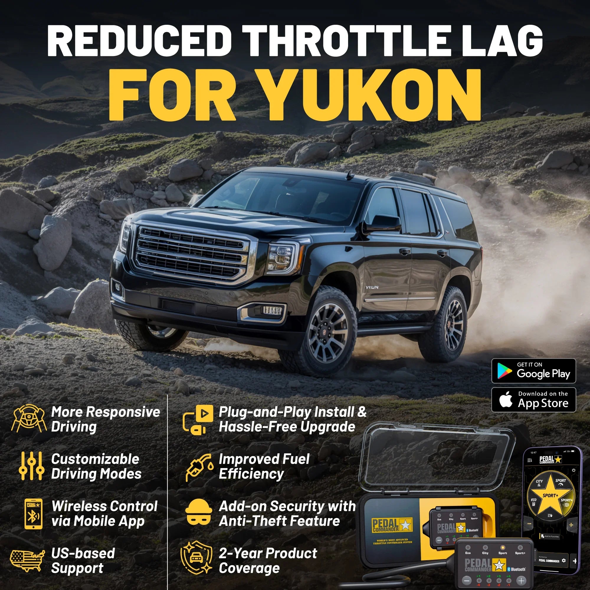 Pedal Commander for GMC Yukon
