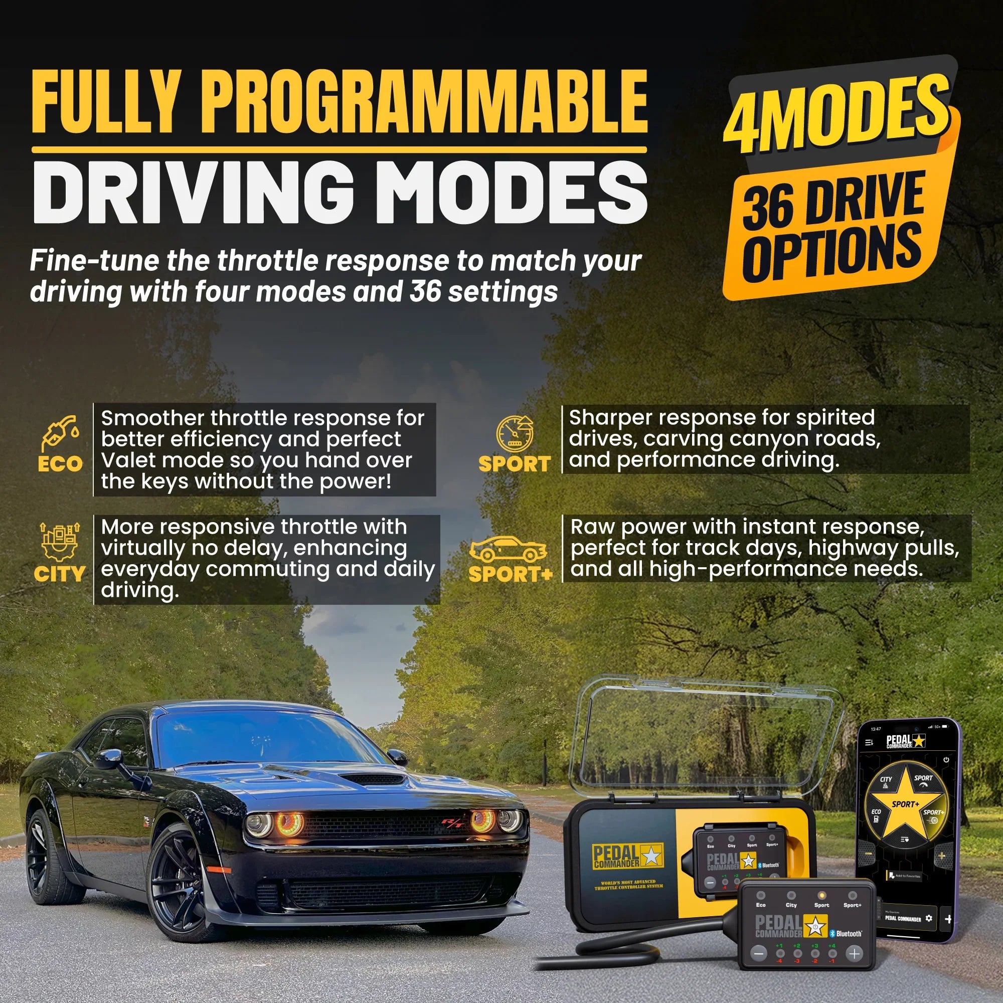 Pedal Commander for Dodge Challenger