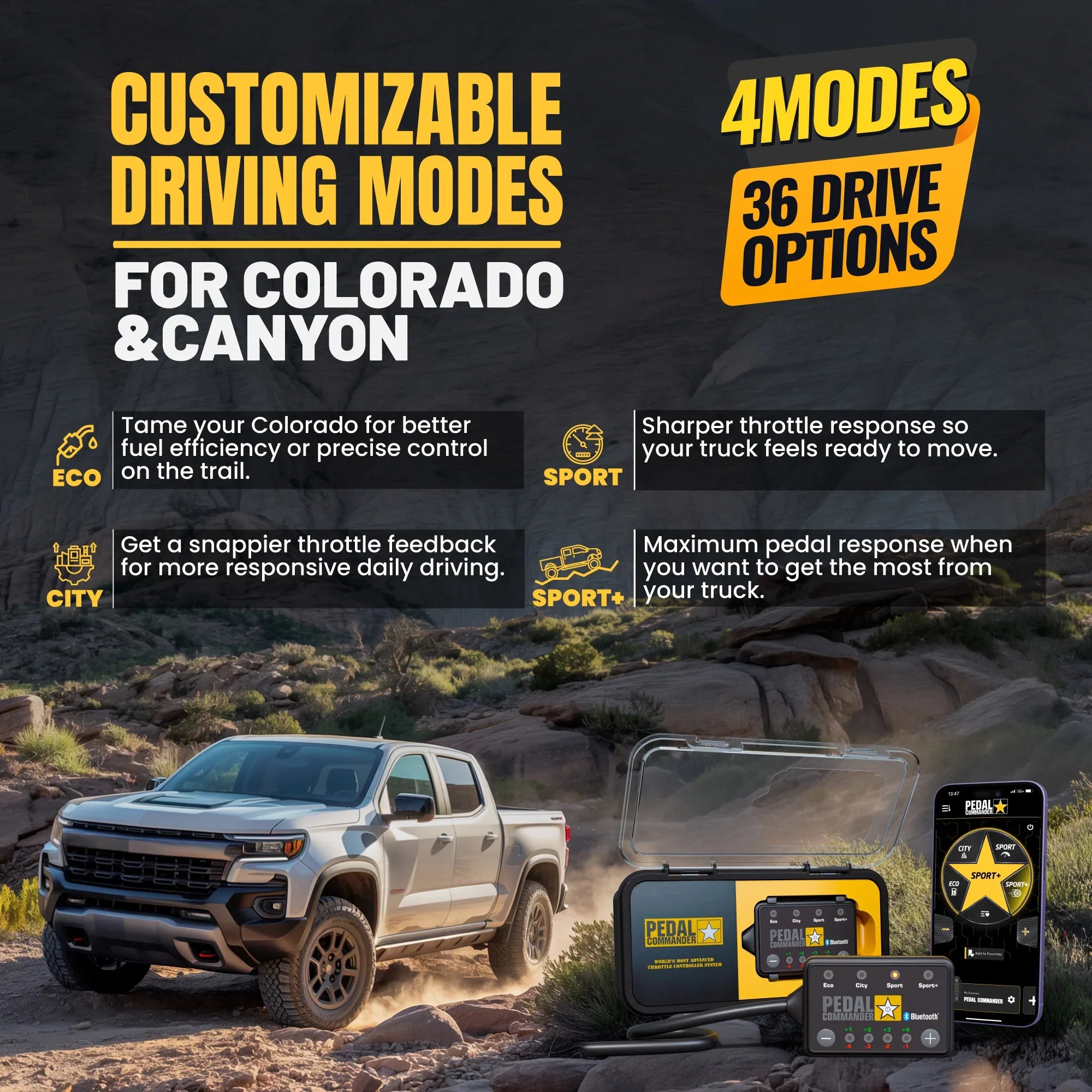 Pedal Commander for GMC Canyon