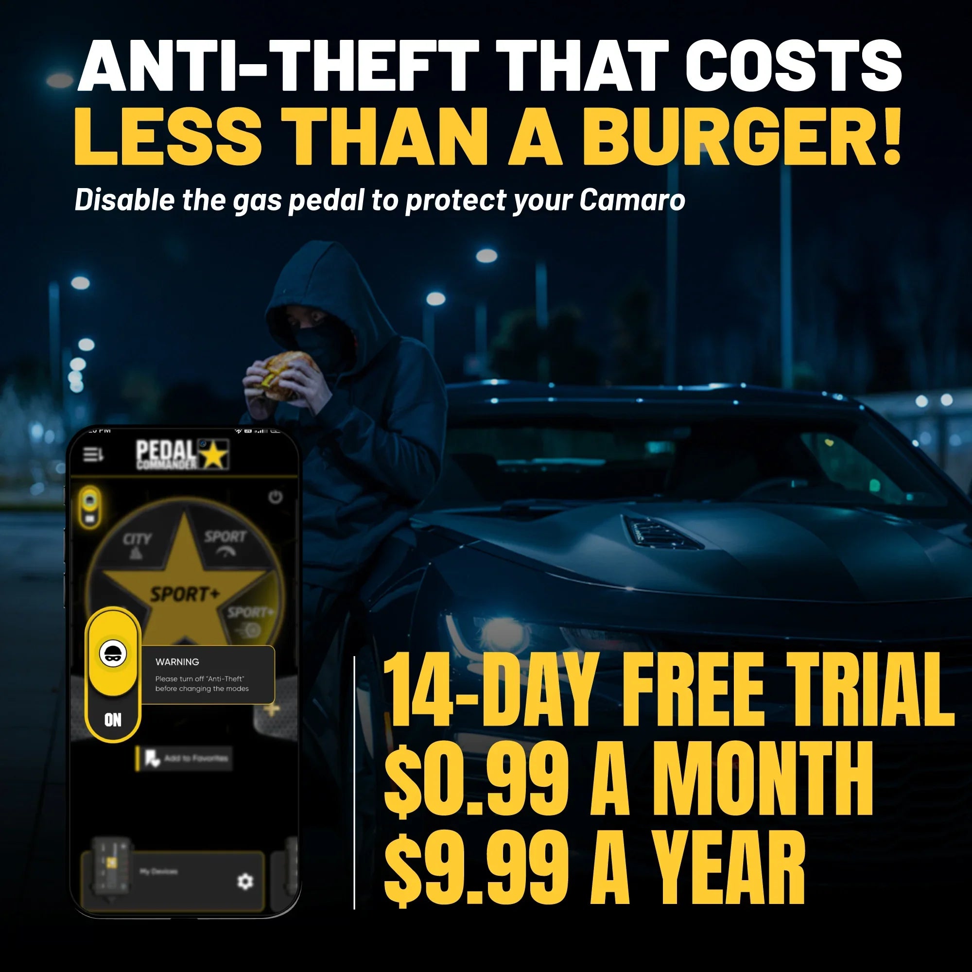 Pedal Commander for Chevrolet Camaro