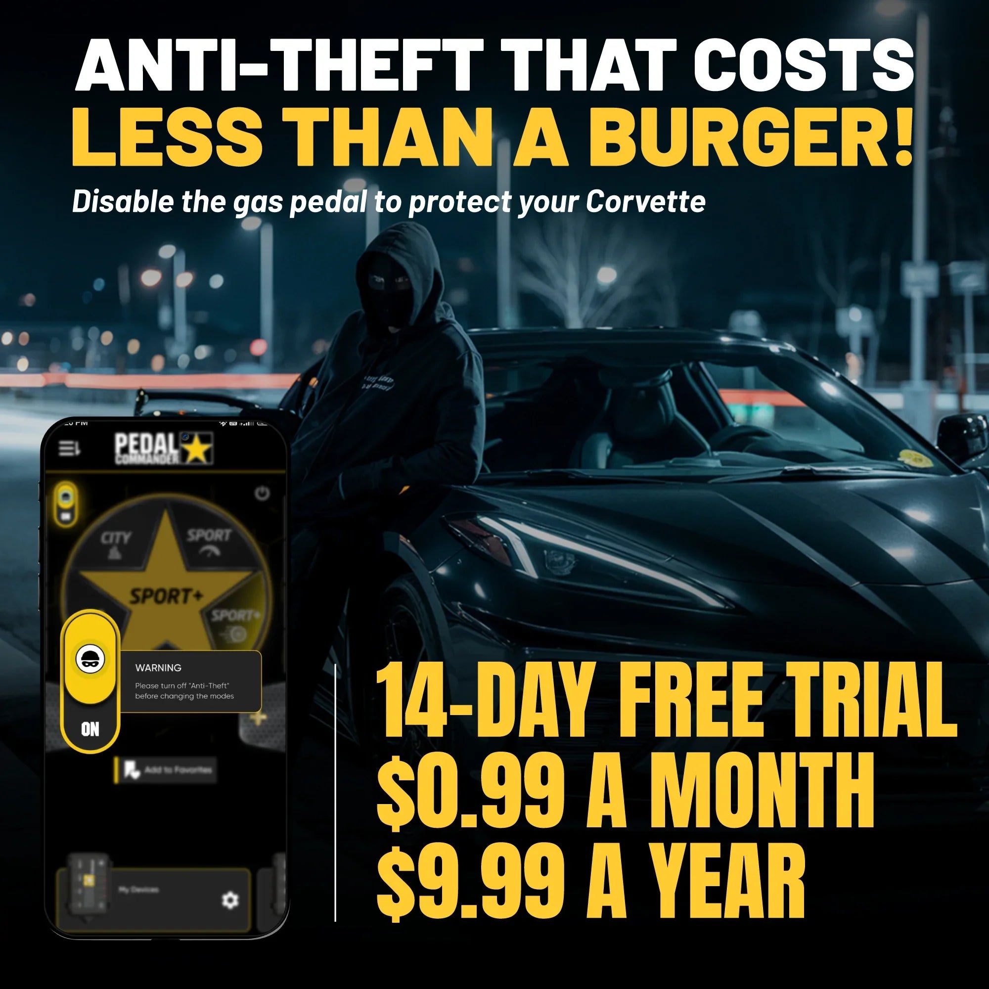 Pedal Commander for Chevrolet Corvette