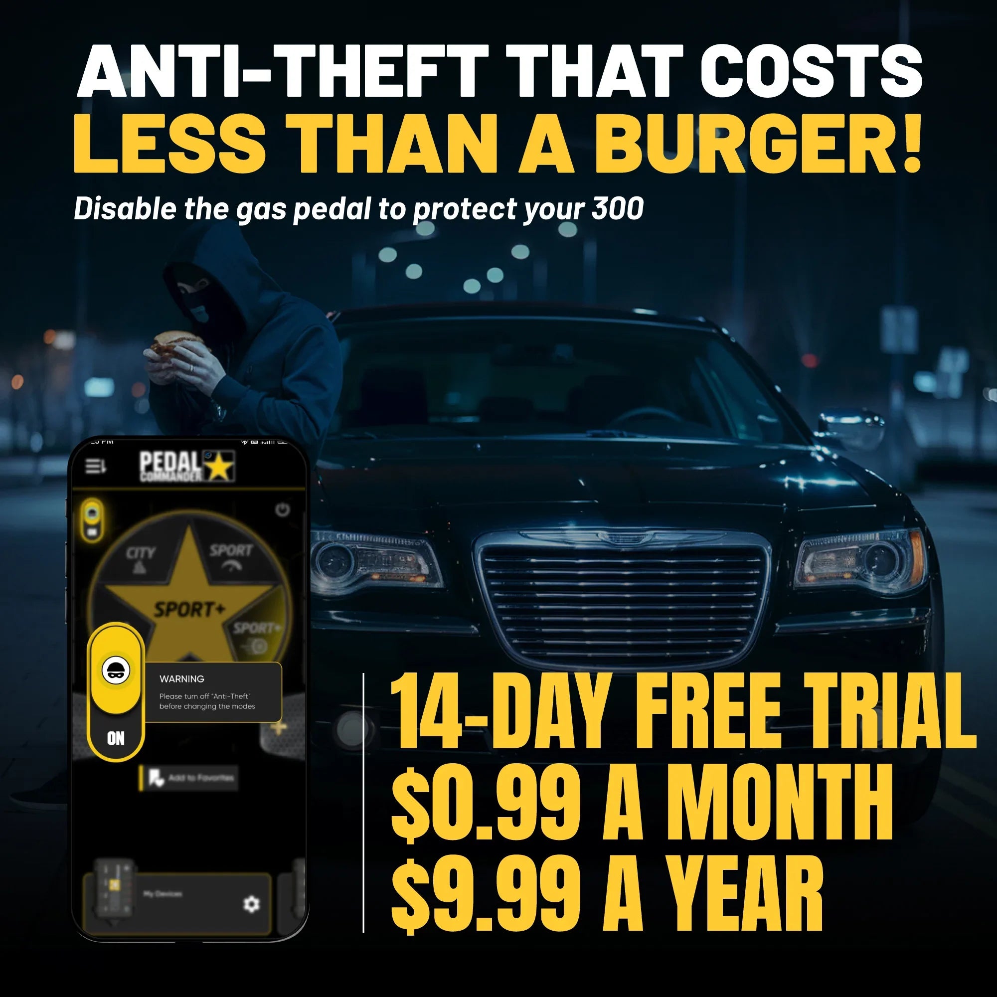 Pedal Commander for Chrysler 300