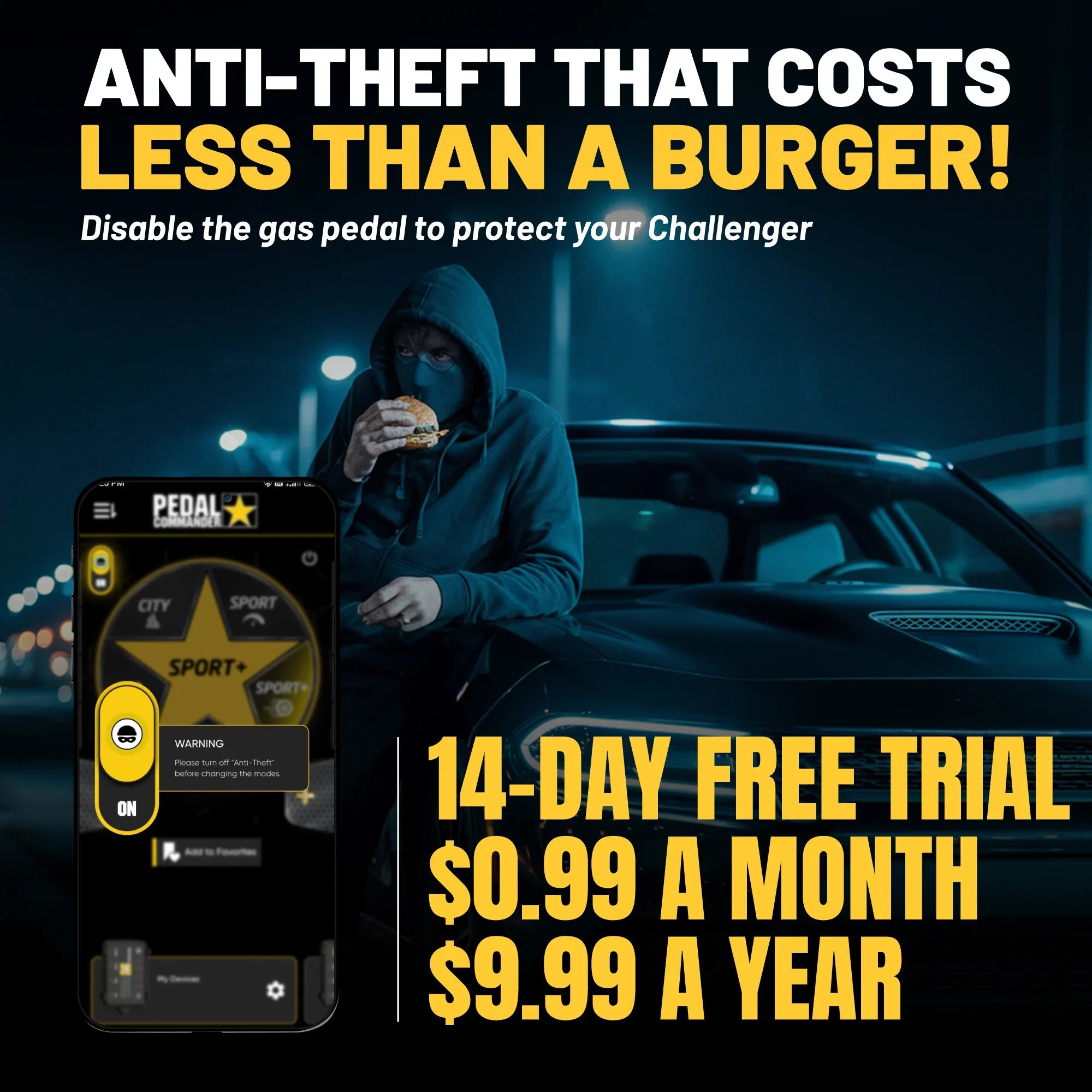 Pedal Commander for Dodge Challenger