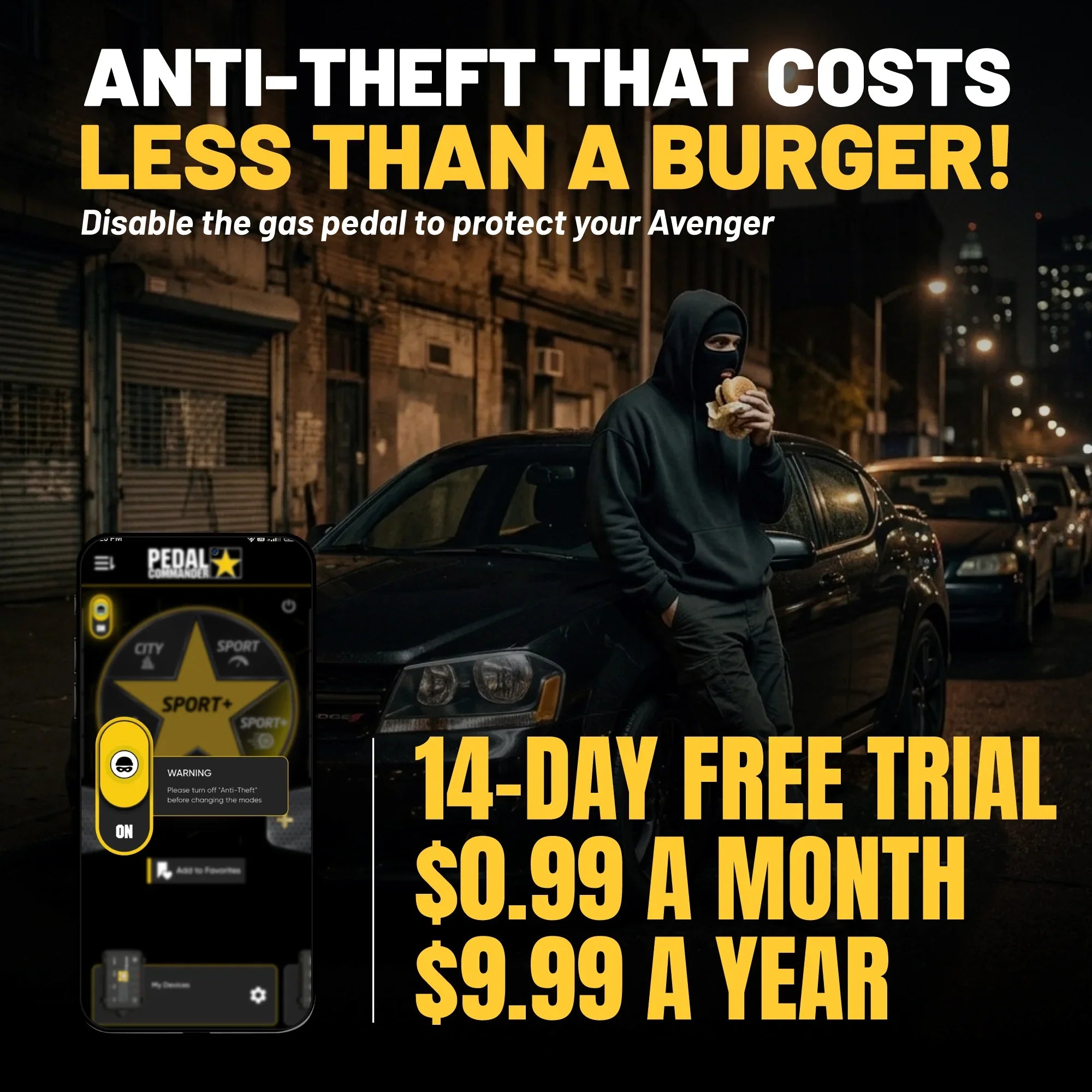 Pedal Commander for Dodge Avenger
