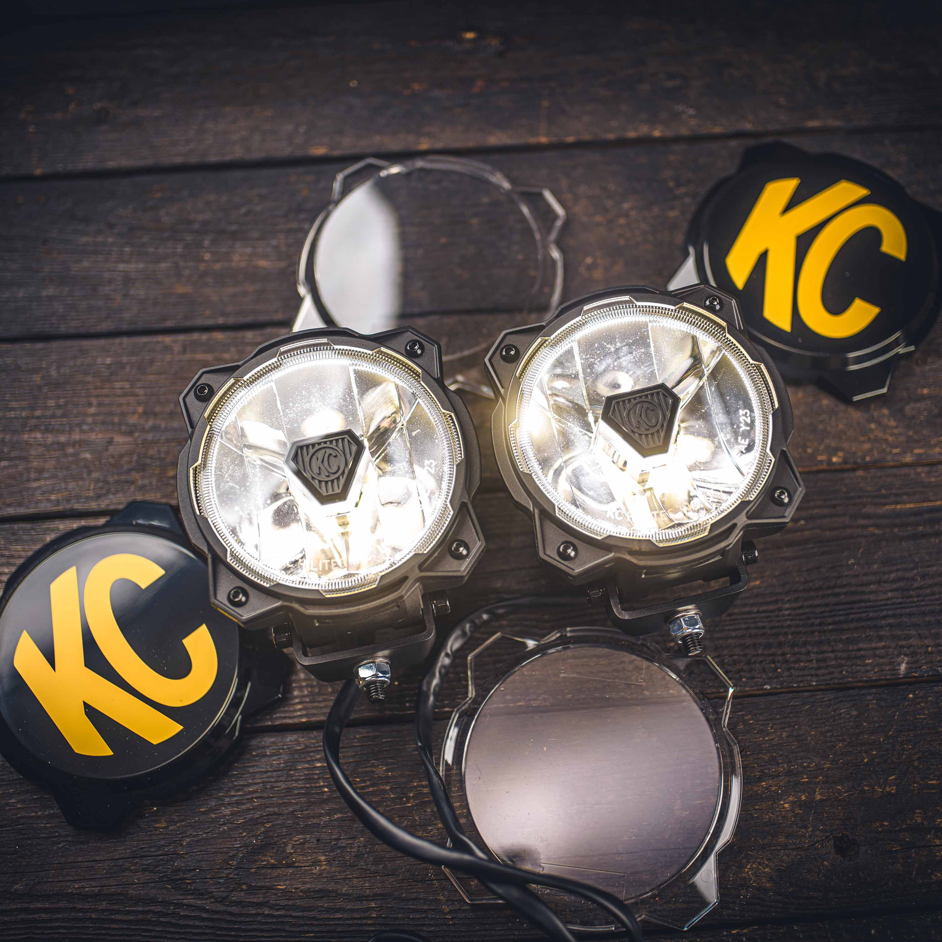 Gravity® Titan™ 6" LED - Pair Pack - Spot Beam - #91401