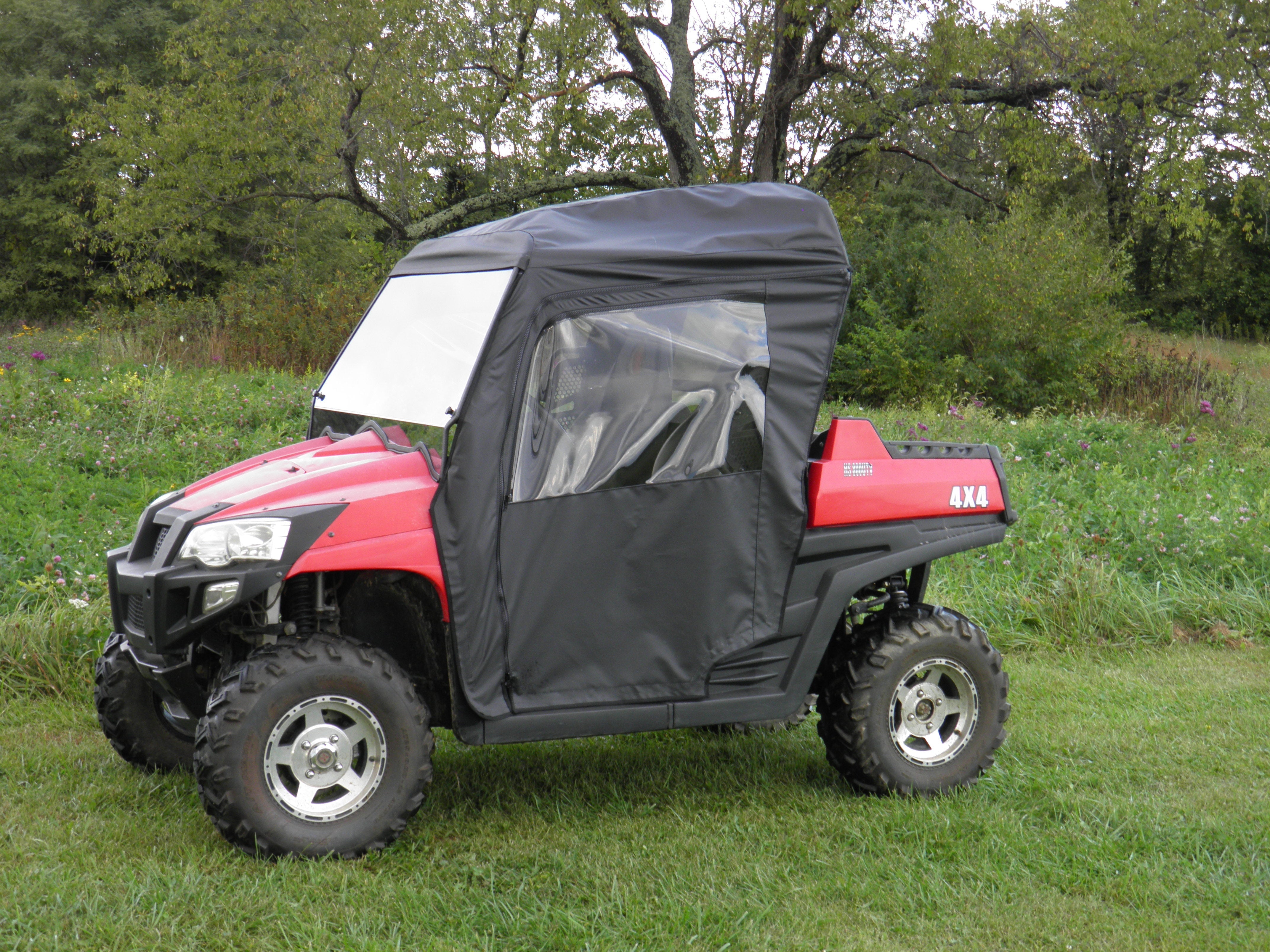 HiSun 800 - Full Cab Enclosure for Hard Windshield