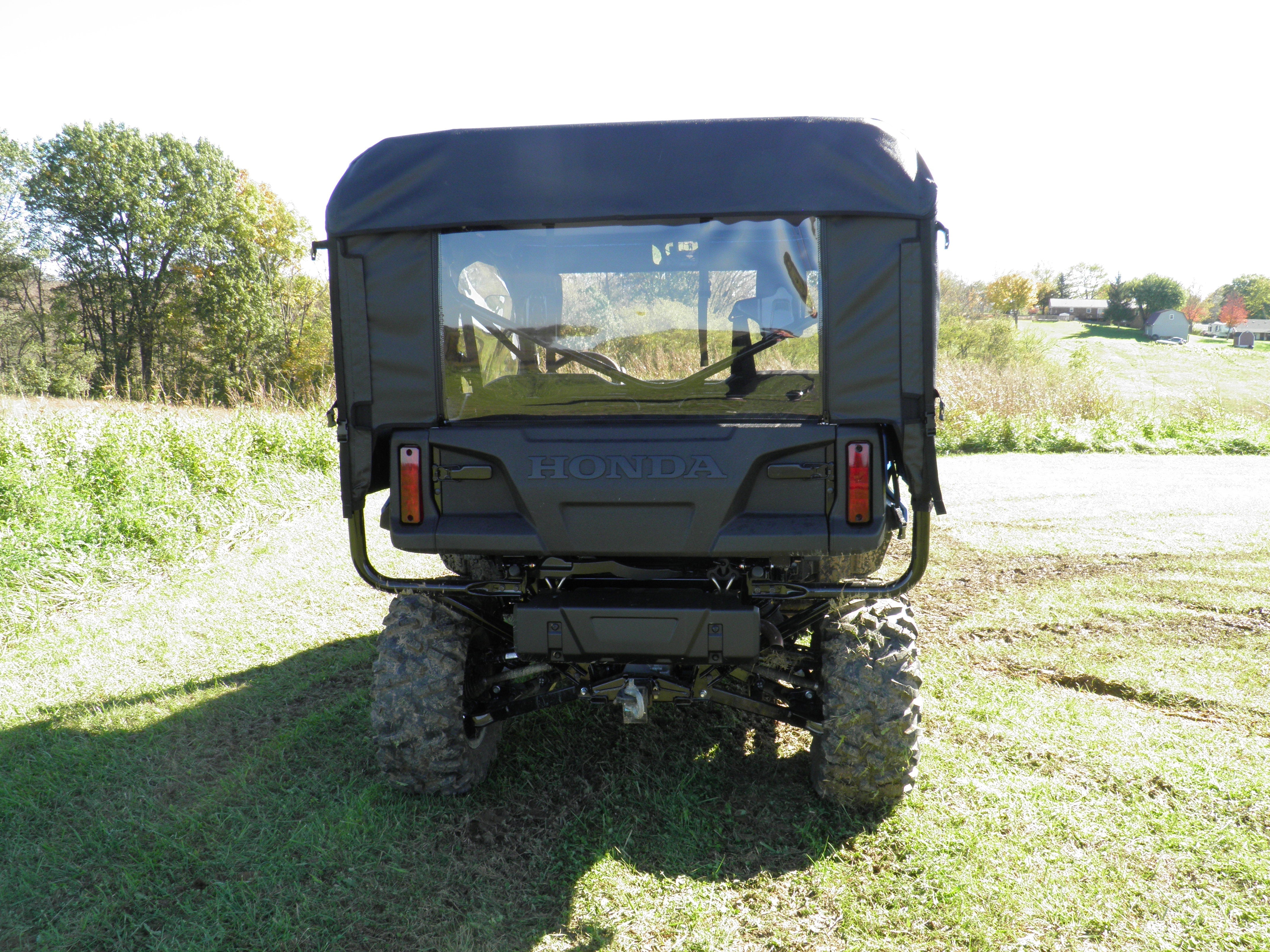 Honda Pioneer 1000-5 - Full Cab Enclosure for Hard Windshield (Upper Doors/Rear Panel/Soft Top)