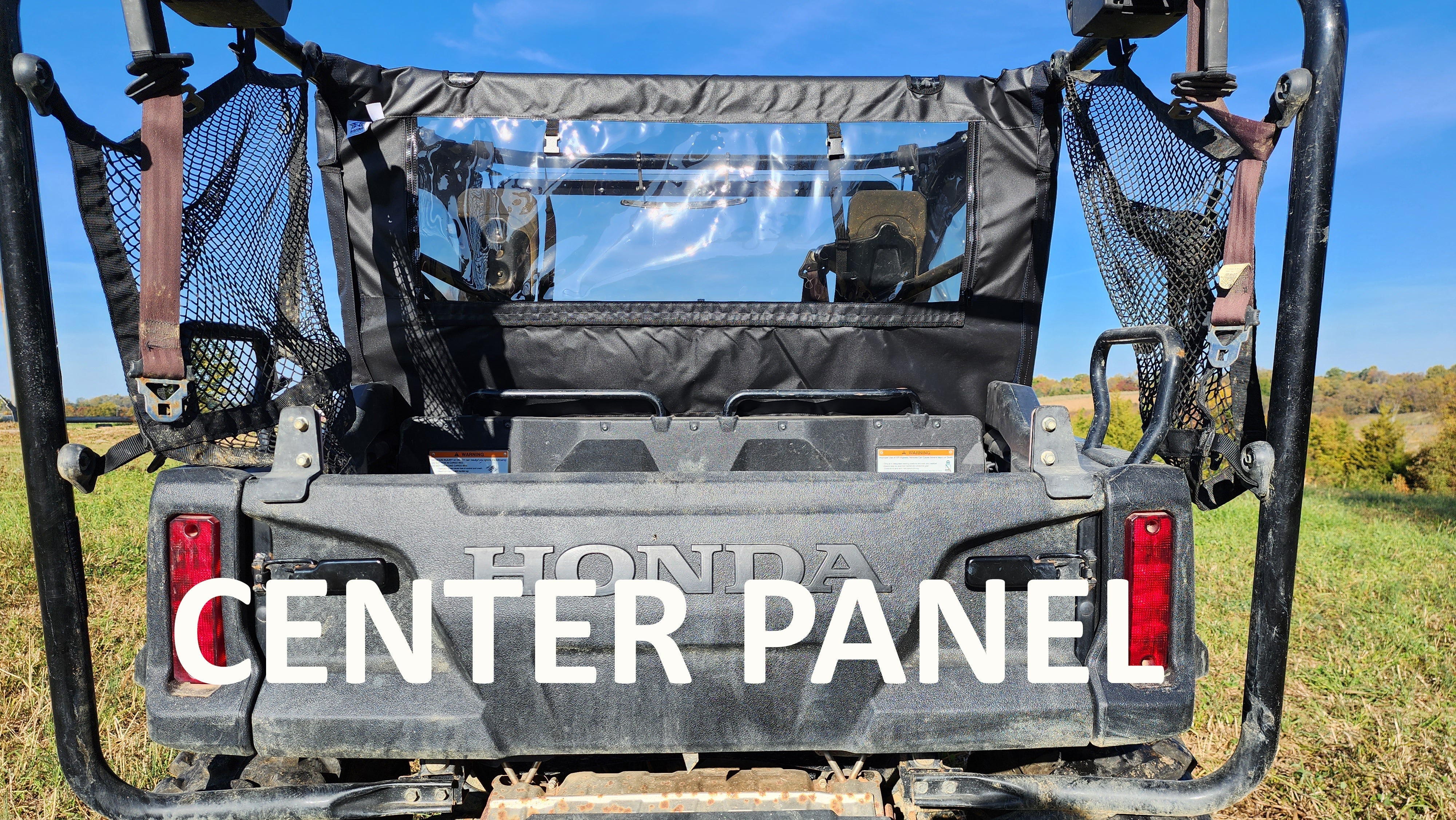 Honda Pioneer 1000-5 - Full Cab Enclosure for Hard Windshield (Upper Doors/Rear Panel/Center Panel/Soft Top)