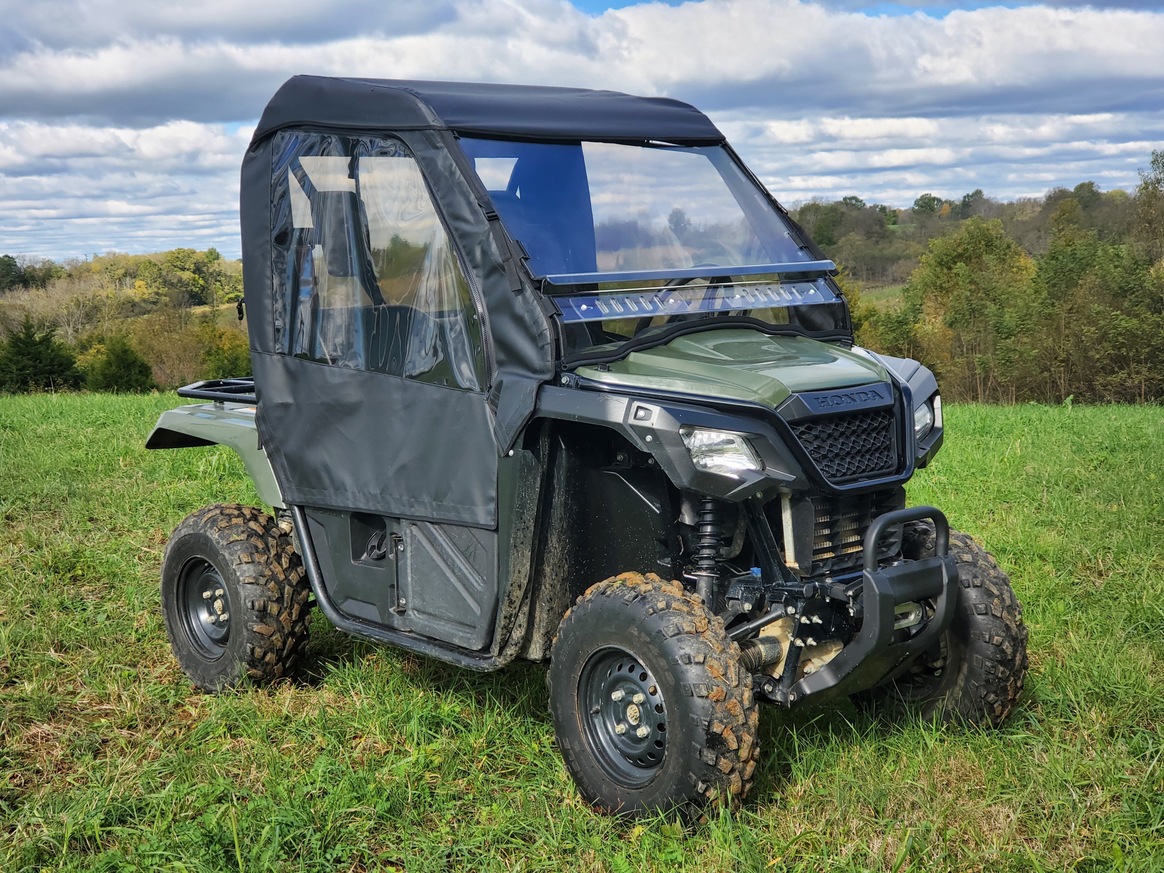 Honda Pioneer 500/520 - Full Cab Enclosure For Hard Windshield